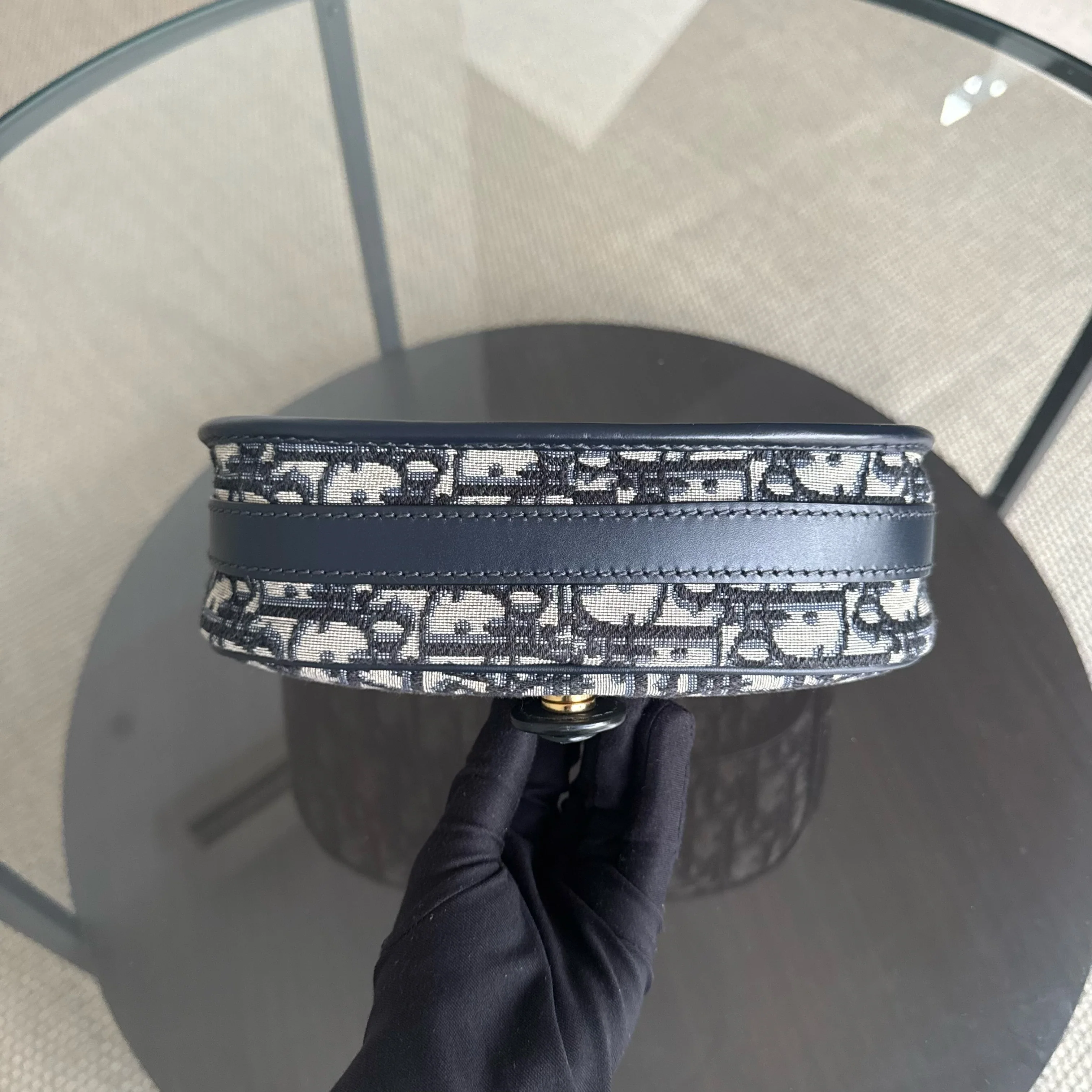 Dior Bobby Medium - 22cm Monogram Gold Hardware