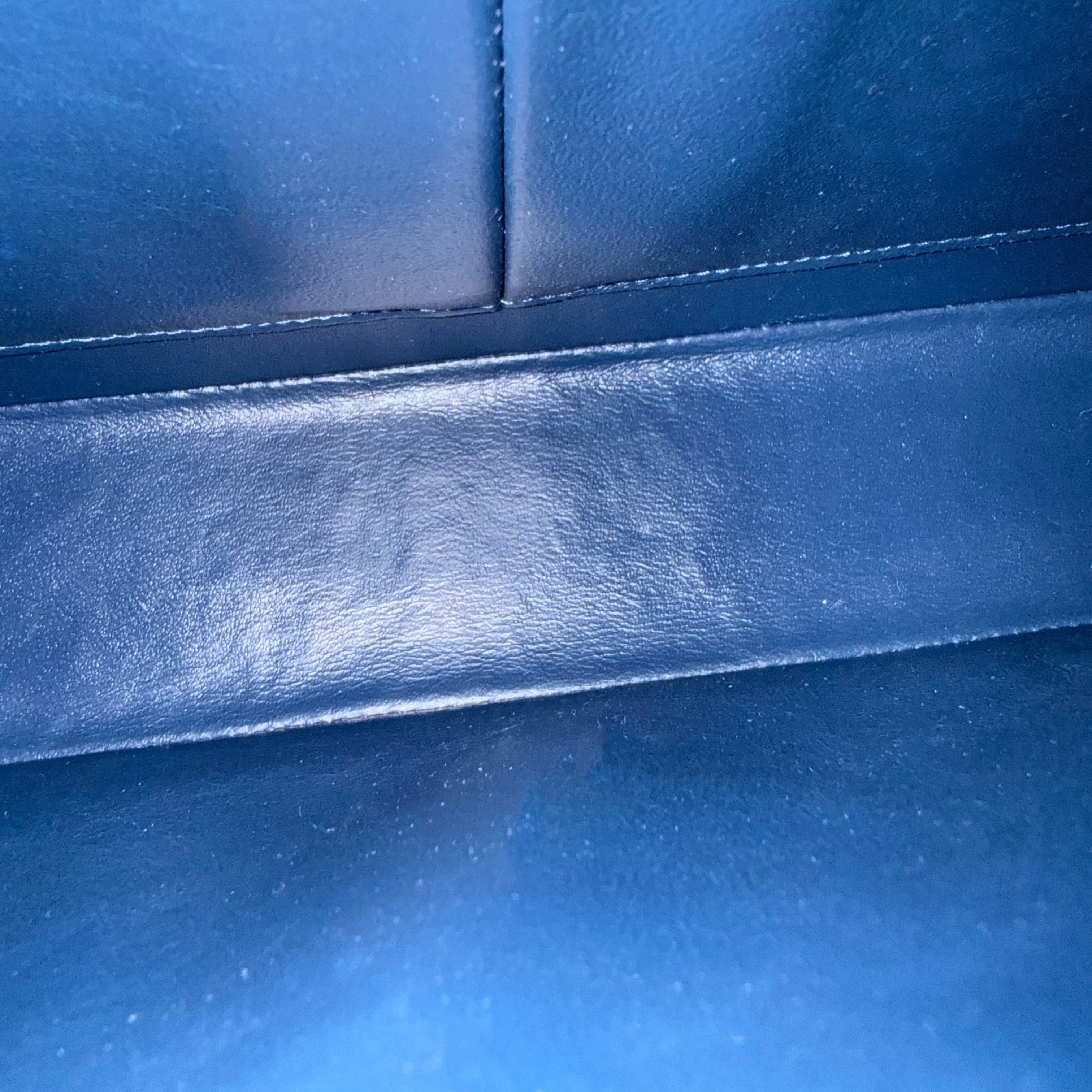 Chanel Classic Flap Medium - Caviar 25CM Quilted Dark Midnight Blue Silver Hardware Series 19