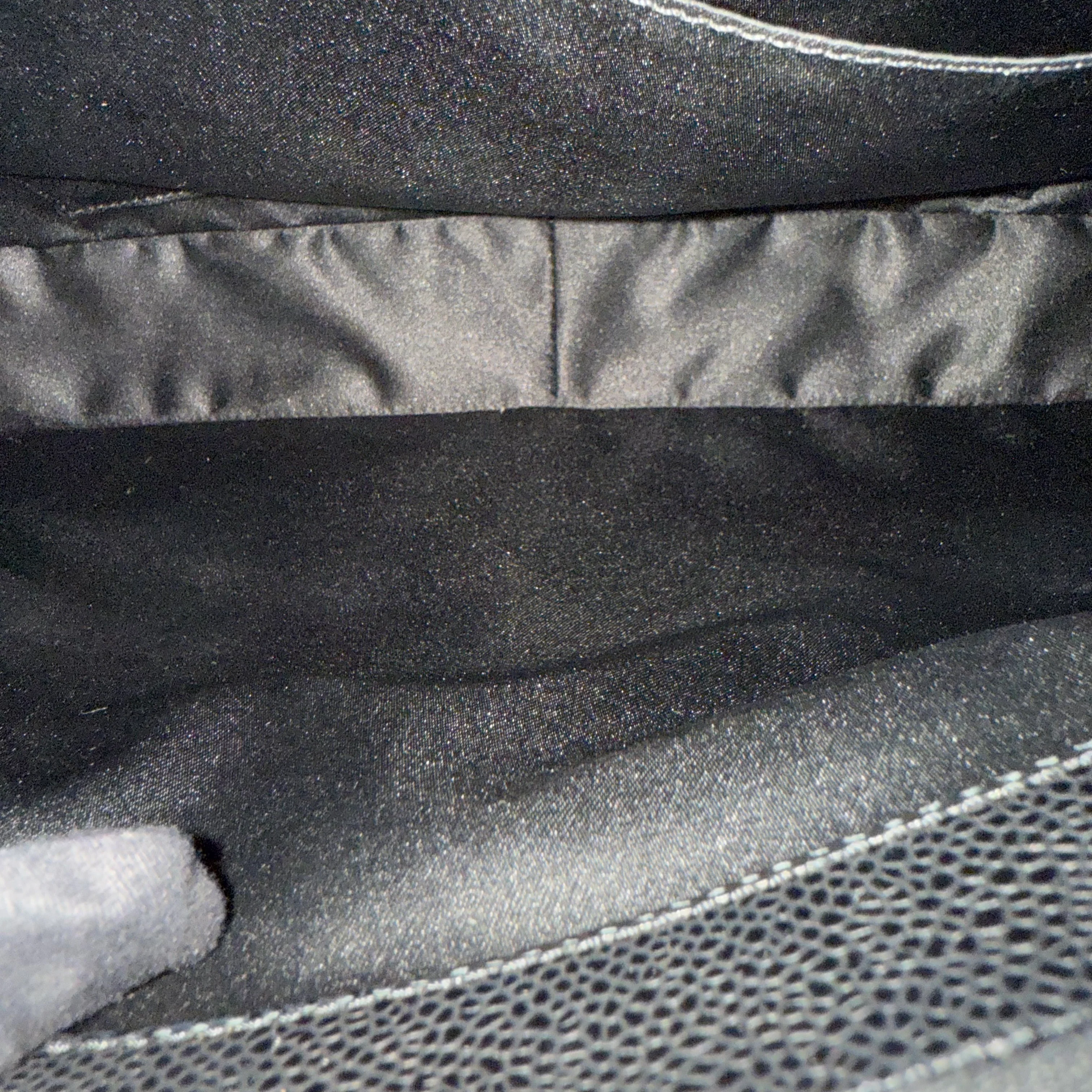 Chanel GST Grand Shopping Tote - Caviar Quilted Black Silver Hardware Series 18