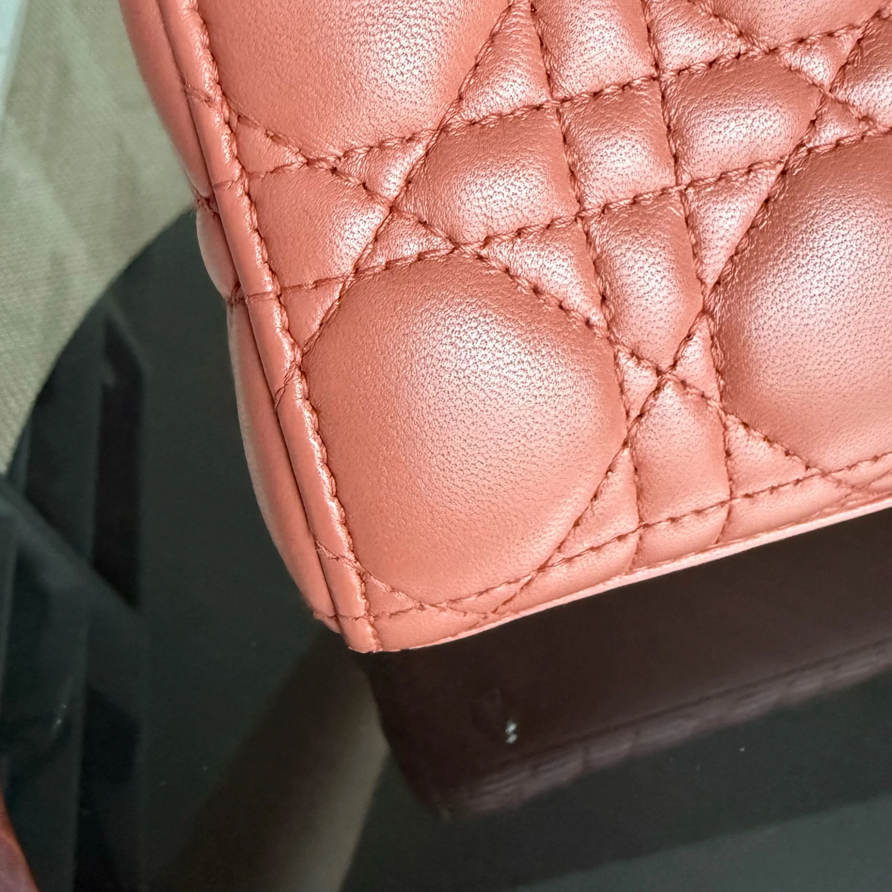 Dior Lady Small ABC Flap - Cannage Lambskin Caramel Gold Hardware MyABC