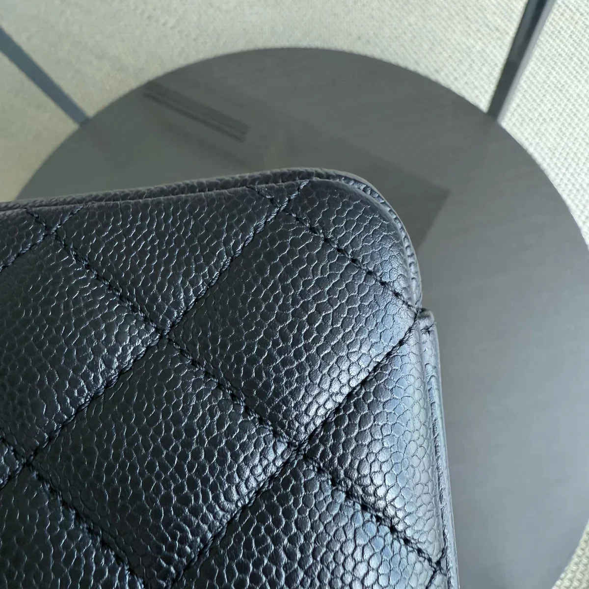 Chanel GST Grand Shopping Tote - Caviar Quilted Black Gold Hardware Series 14