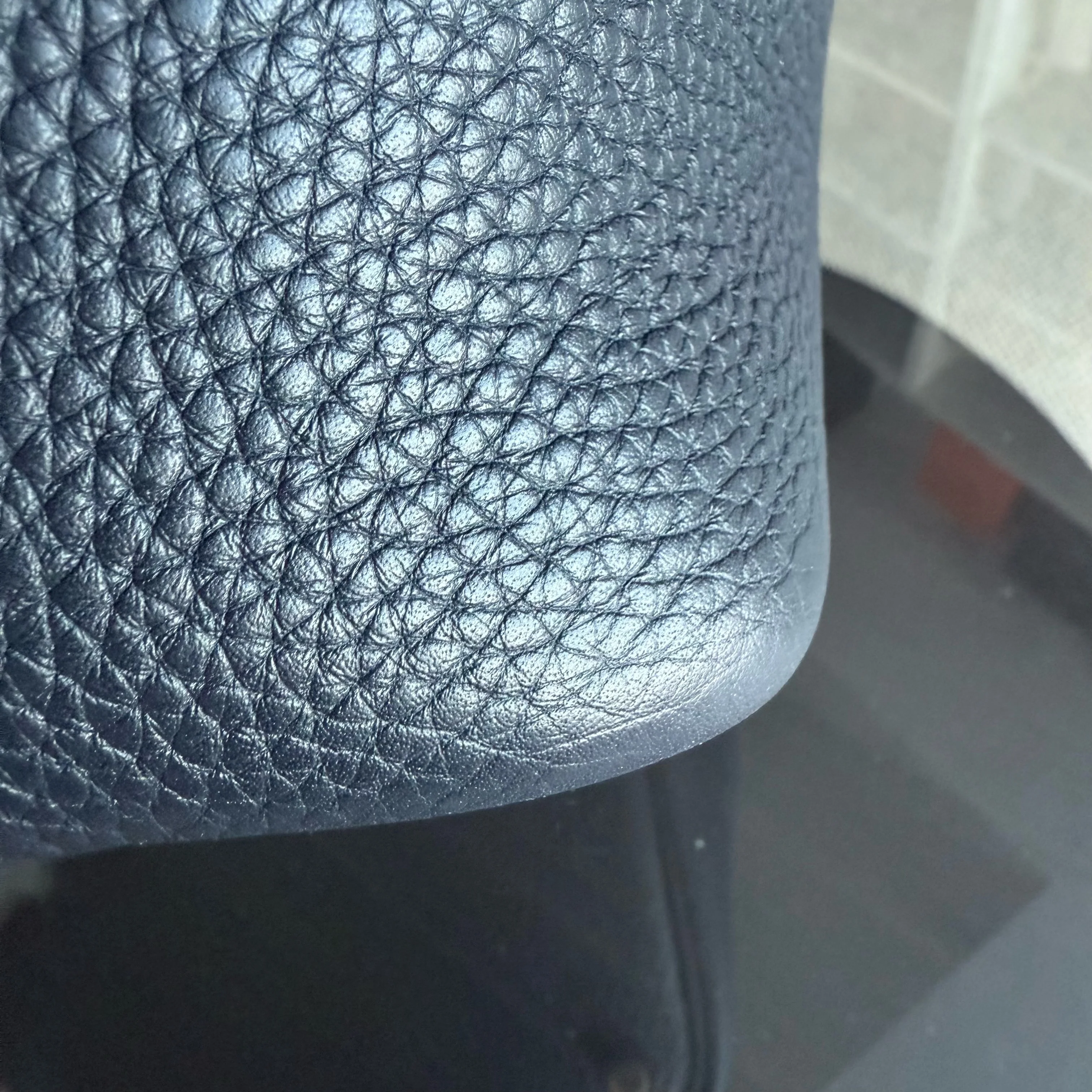 Hermes Picotin 18 - TC Clemence Leather Midnight Blue Gold Hardware Stamp X