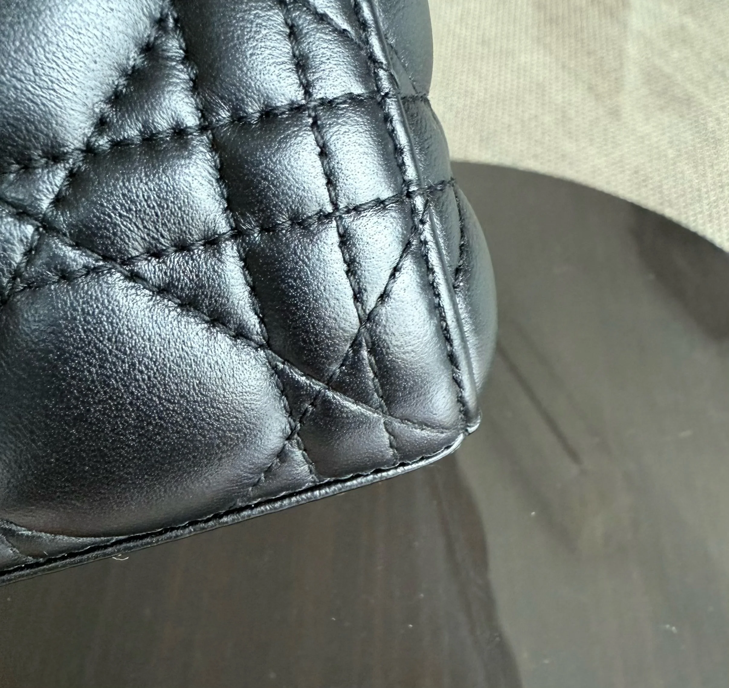 Dior Lady Medium - Canange Lambskin Black Gold Hardware