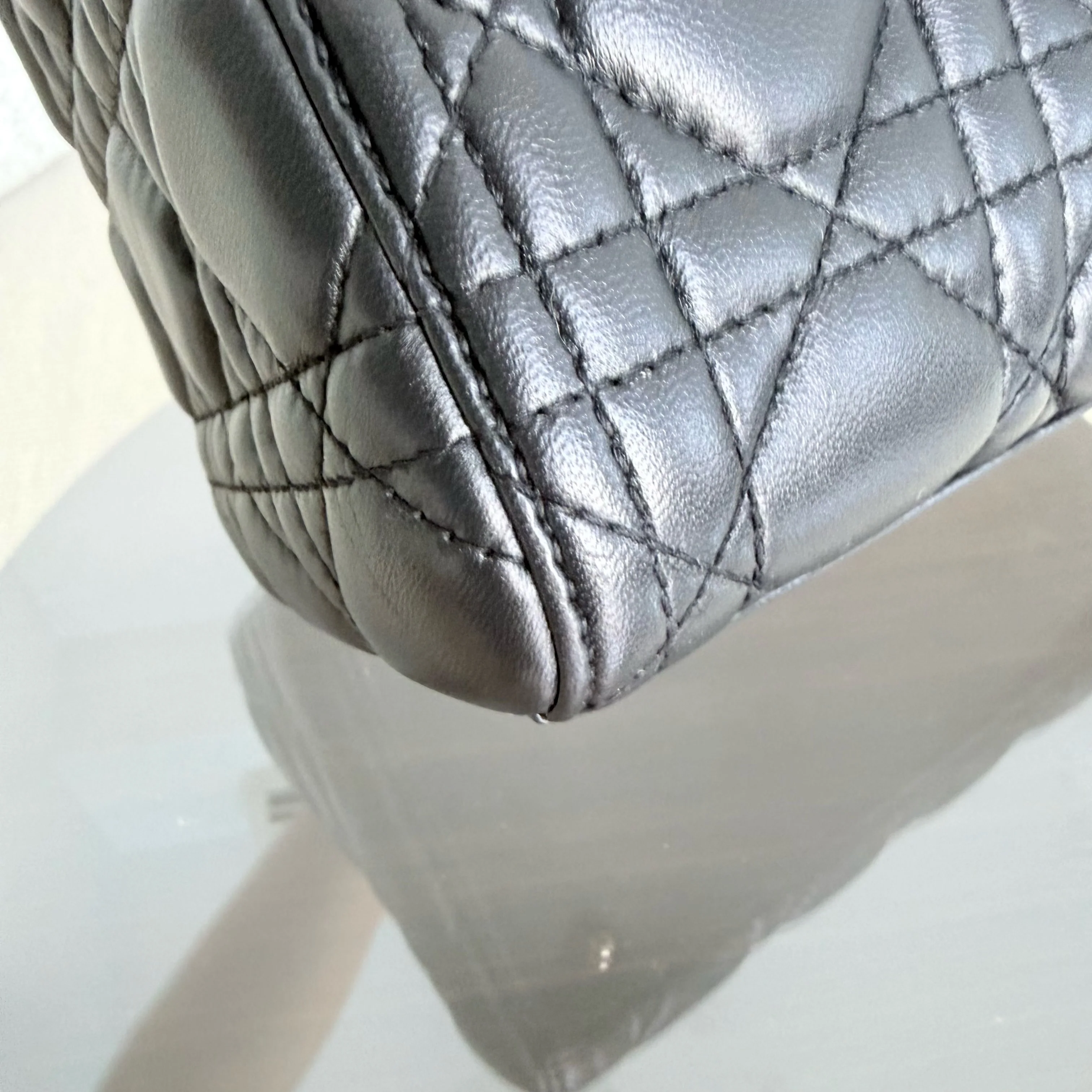 Dior Lady Medium - Cannage Lambskin Black Gold Hardware Adjustable Strap