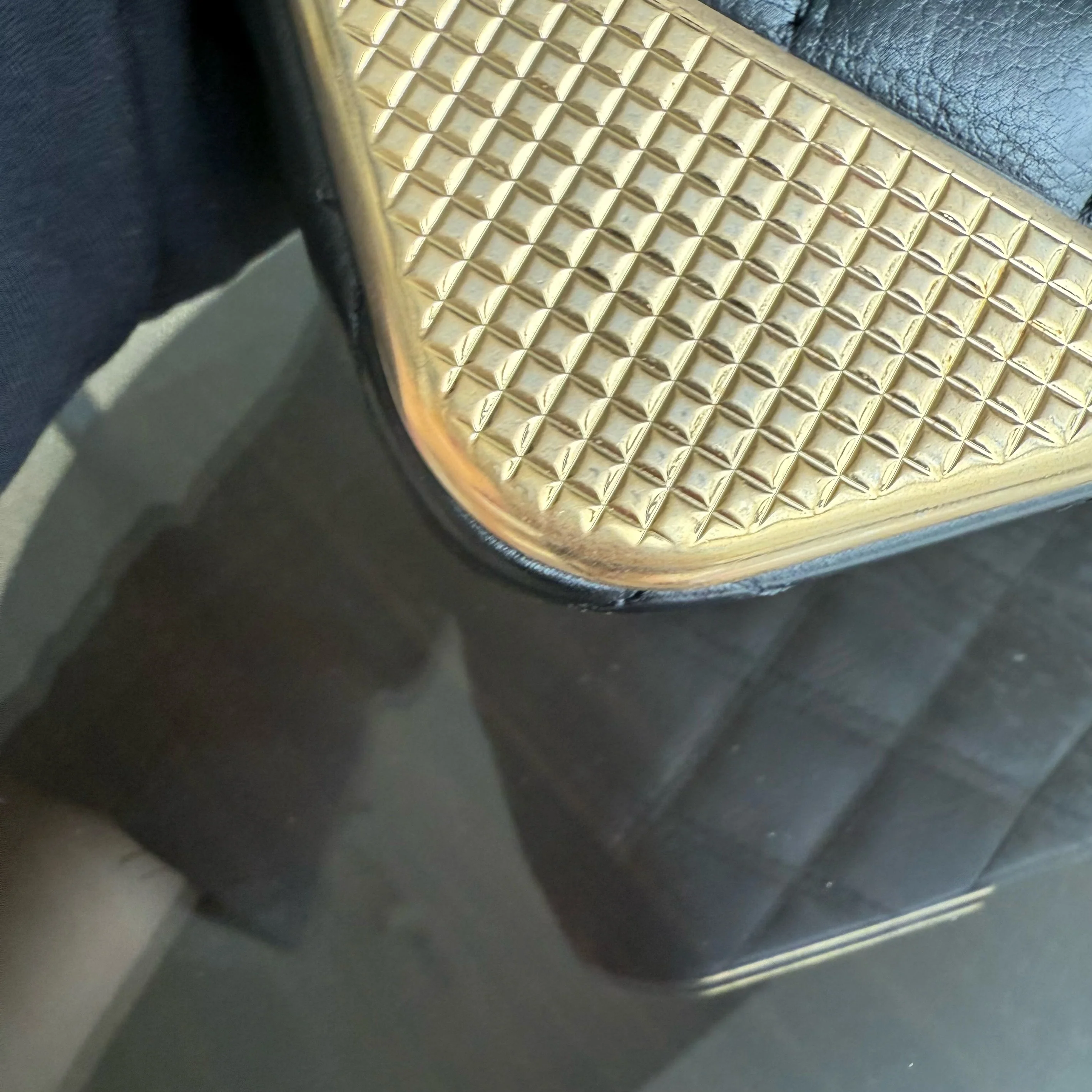 Chanel Classic Flap Seasonal  Medium- Rock The Corner Quilted Calfskin Black Gold Hardware Series 24