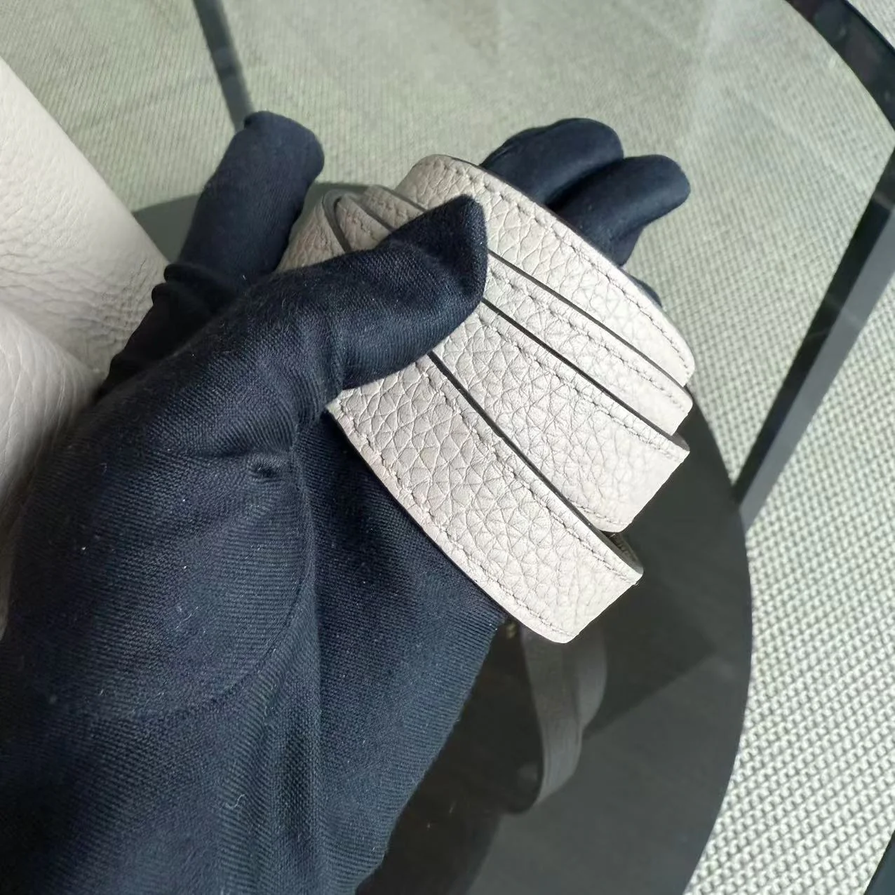 Louis Vuitton Capucines BB - Taurillon Grained Calfskin Light Beige Gold Hardware