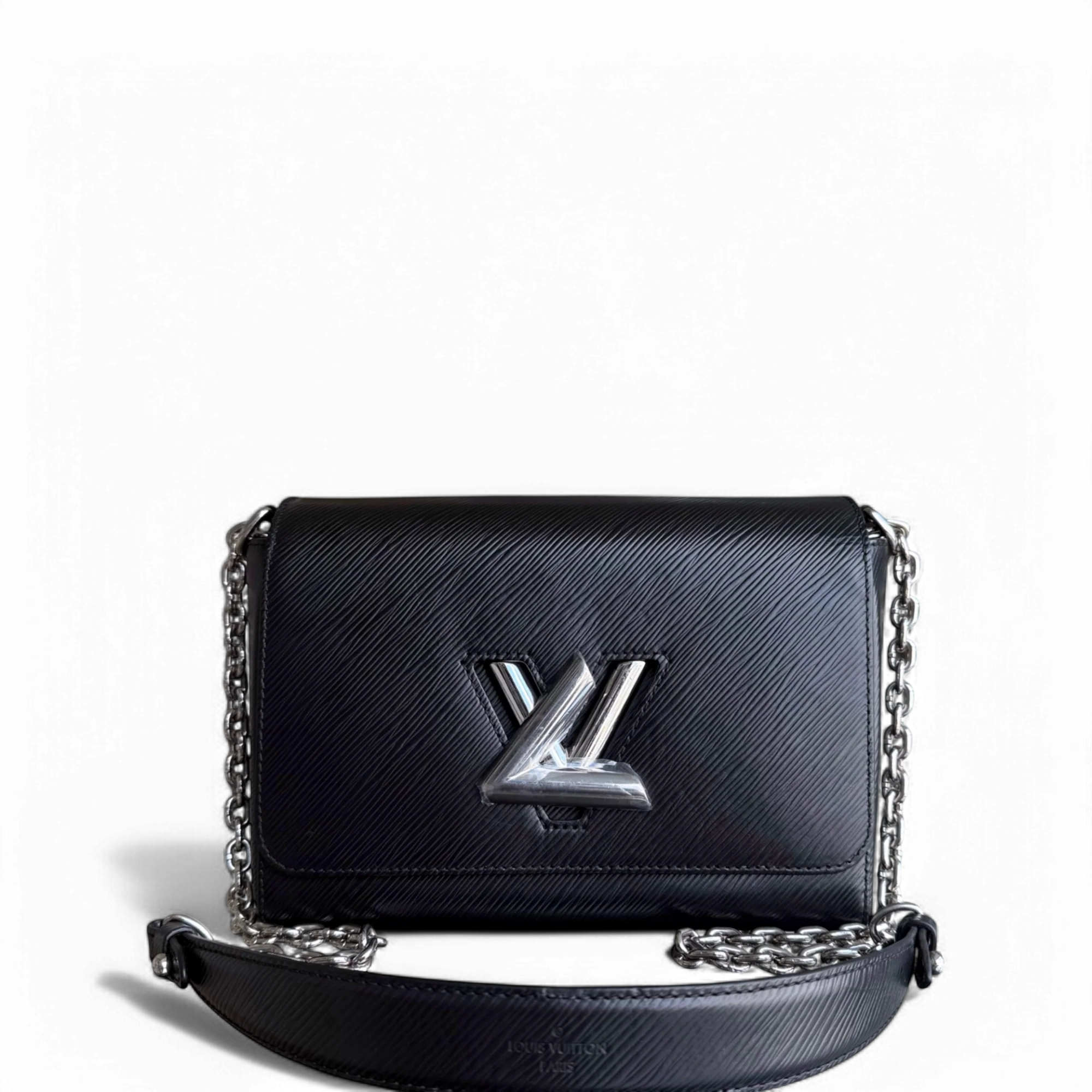 Louis Vuitton Twist Medium MM - EPI Leather Black Silver Hardware