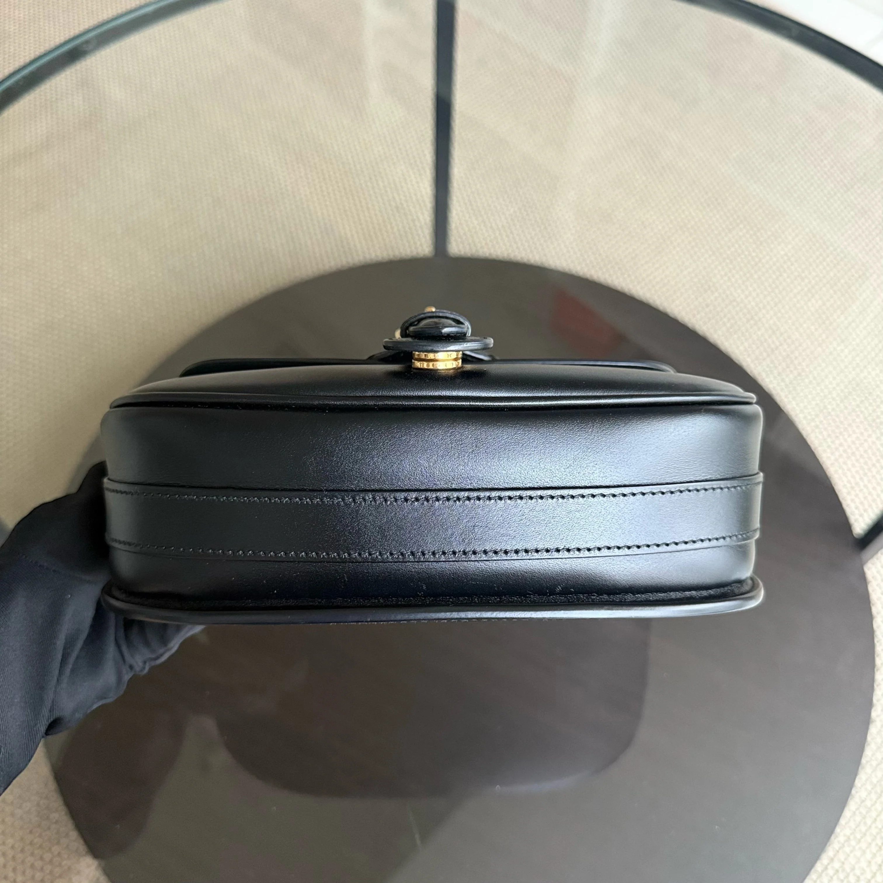 Dior Bobby Medium - Smooth Calfskin Black Gold Hardware