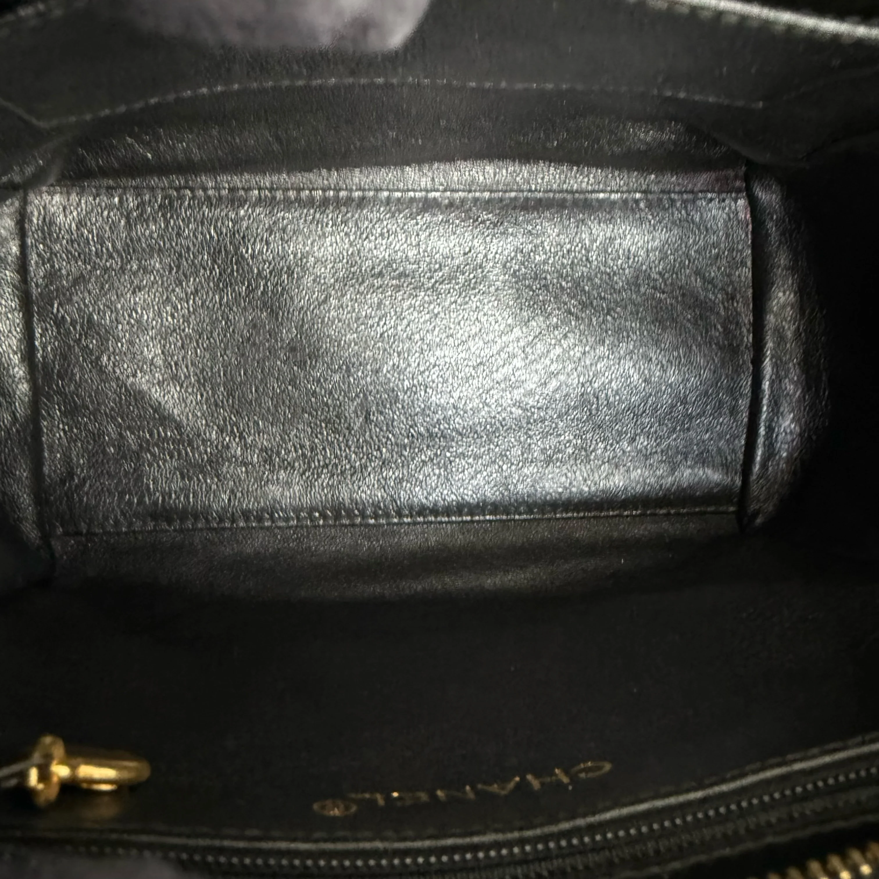 Chanel Clutch With Chain - Lambskin Quilted Black 24K Gold Hardware Series 3