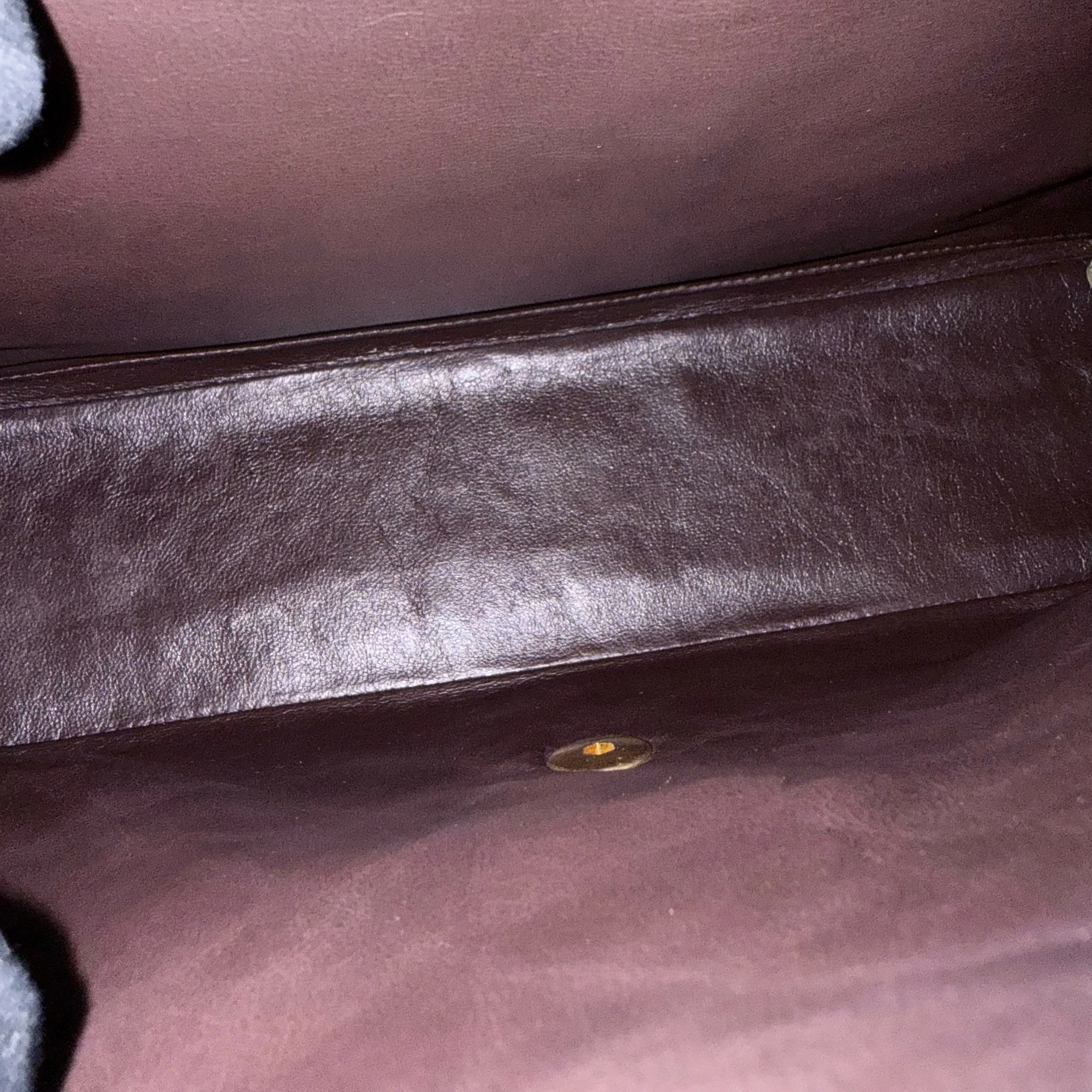 Chanel Classic Flap Maxi - Quilted Lambskin Single Flap Brown Gold Hardware Series 14