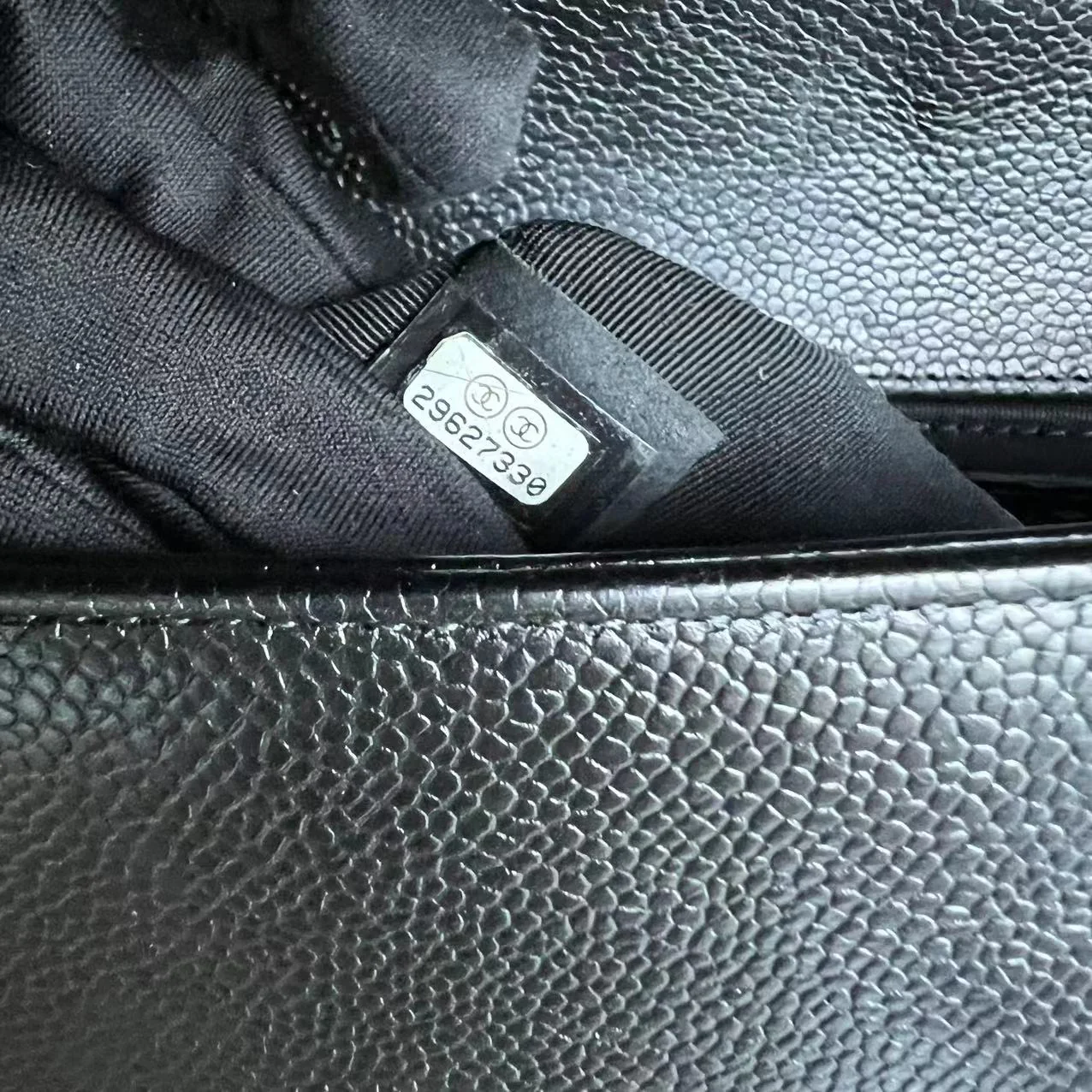 *2020 Receipt* Chanel Caviar Boy Old Medium 25CM Chevron Black Silver Hardware Series 29 - Best Luxury Designers