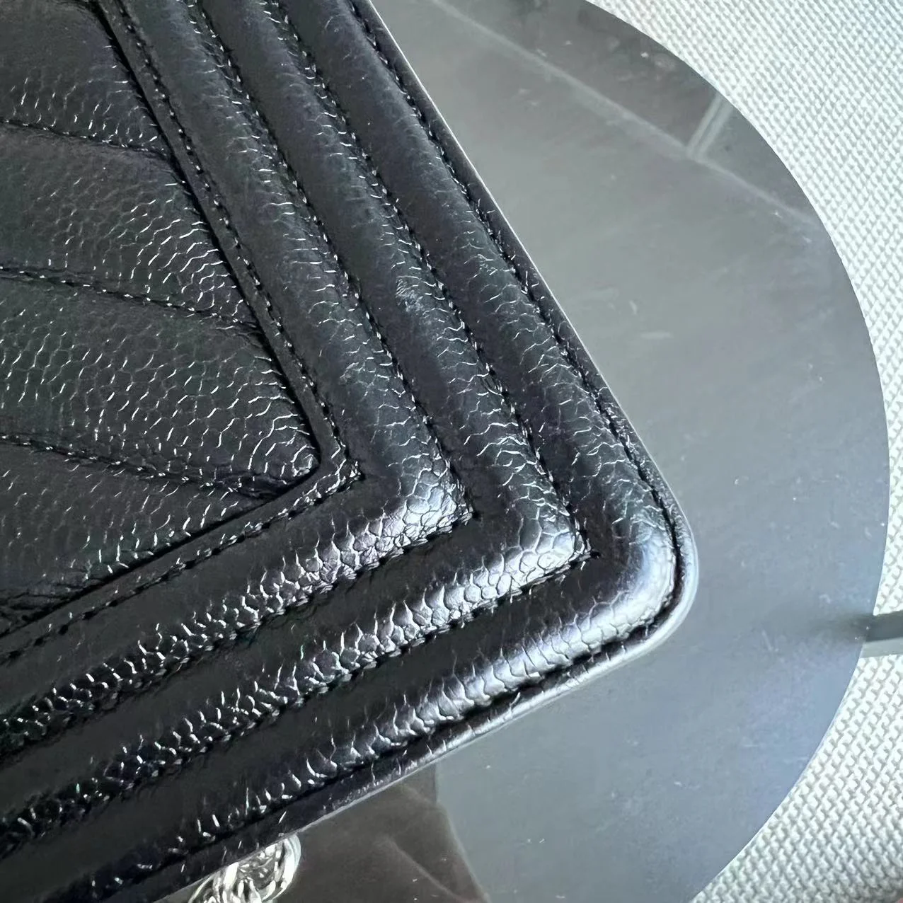 *2020 Receipt* Chanel Caviar Boy Old Medium 25CM Chevron Black Silver Hardware Series 29 - Best Luxury Designers