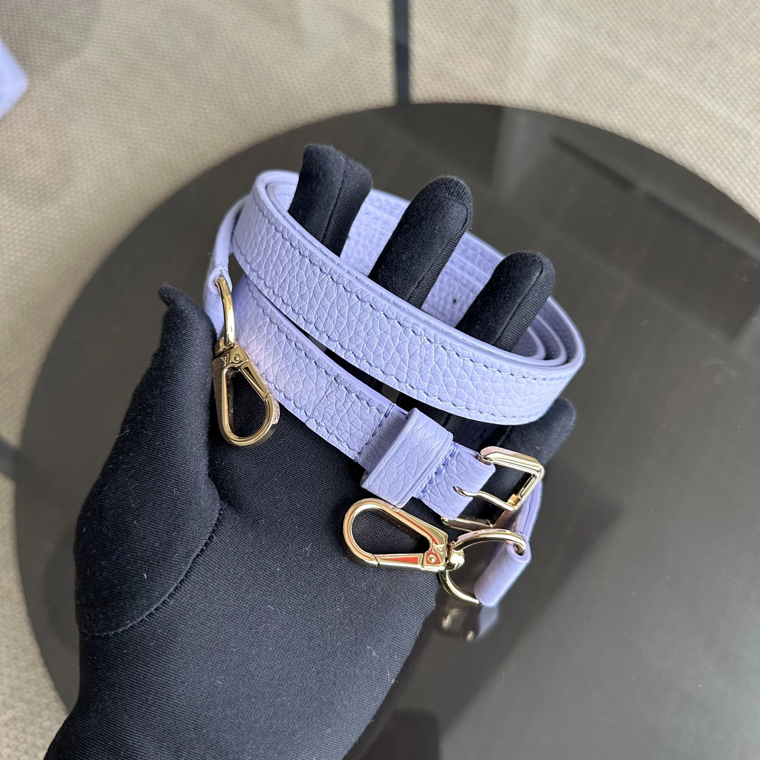 *2024 Receipt Full Set* LV Capucines BB Taurillon Leather Calfskin RFID Light Purple Louis Vuitton - Best Luxury Designers