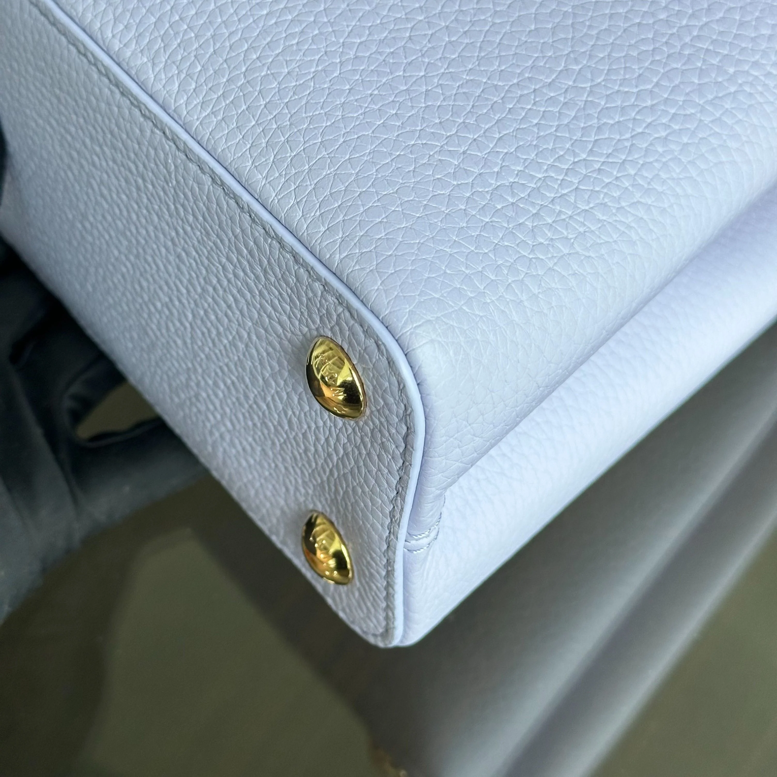 *2024 Receipt Full Set* LV Capucines BB Taurillon Leather Calfskin RFID Light Purple Louis Vuitton - Best Luxury Designers