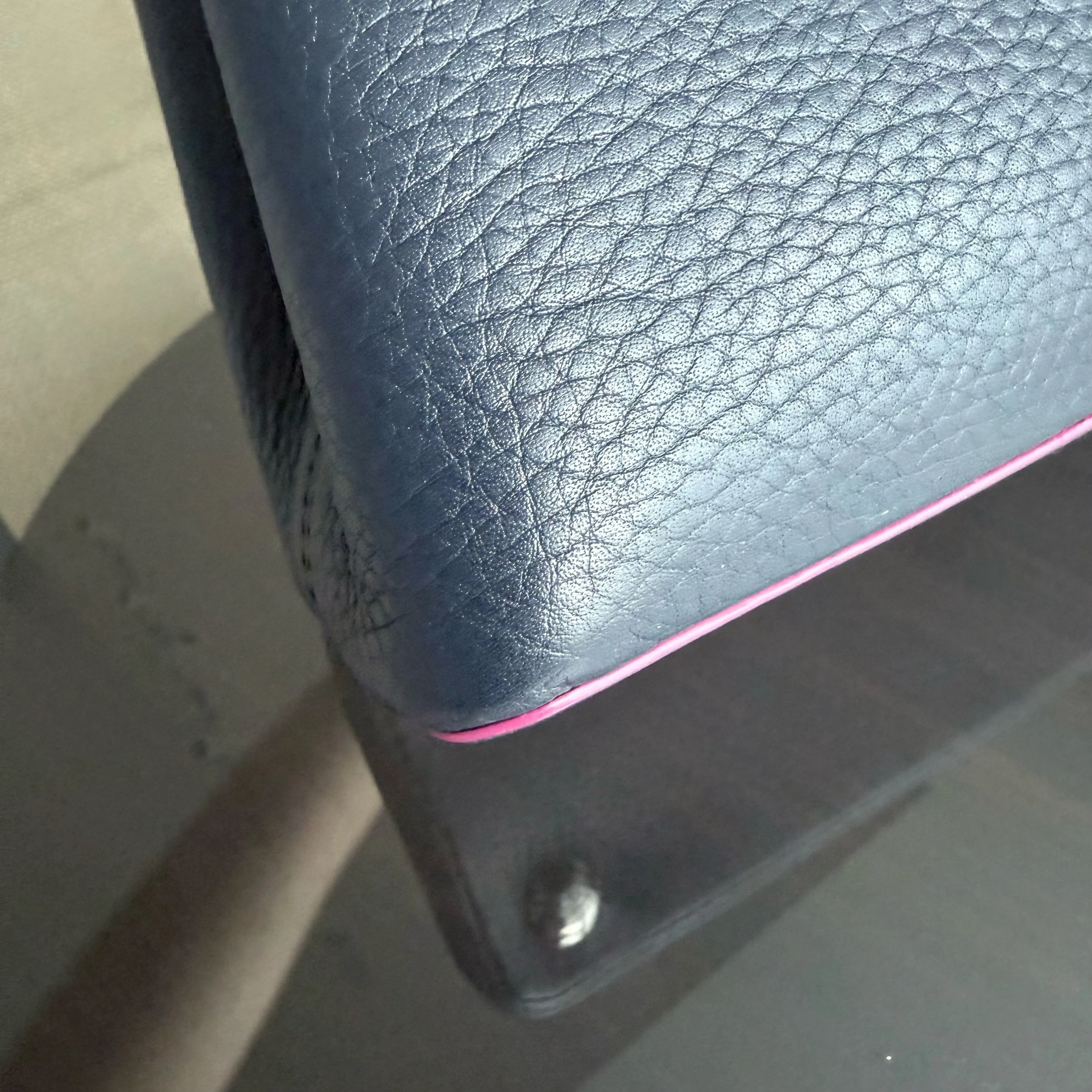 Louis Vuitton Capucines BB - Taurillon Grained Calfskin Marine Rogue Navy Blue