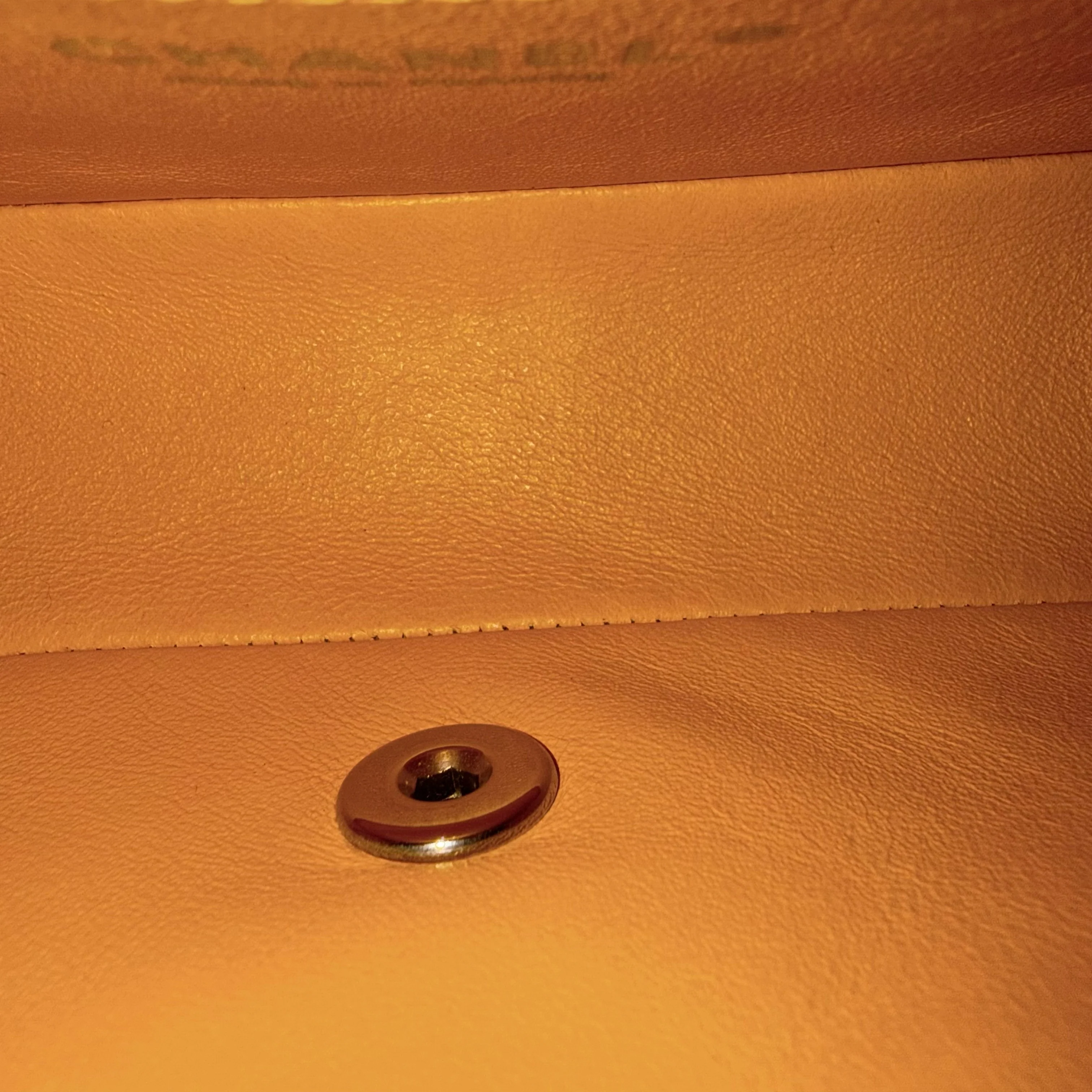 Chanel Classic Flap Mini - 20CM Quilted Lambskin Yellow Silver Hardware Series 25