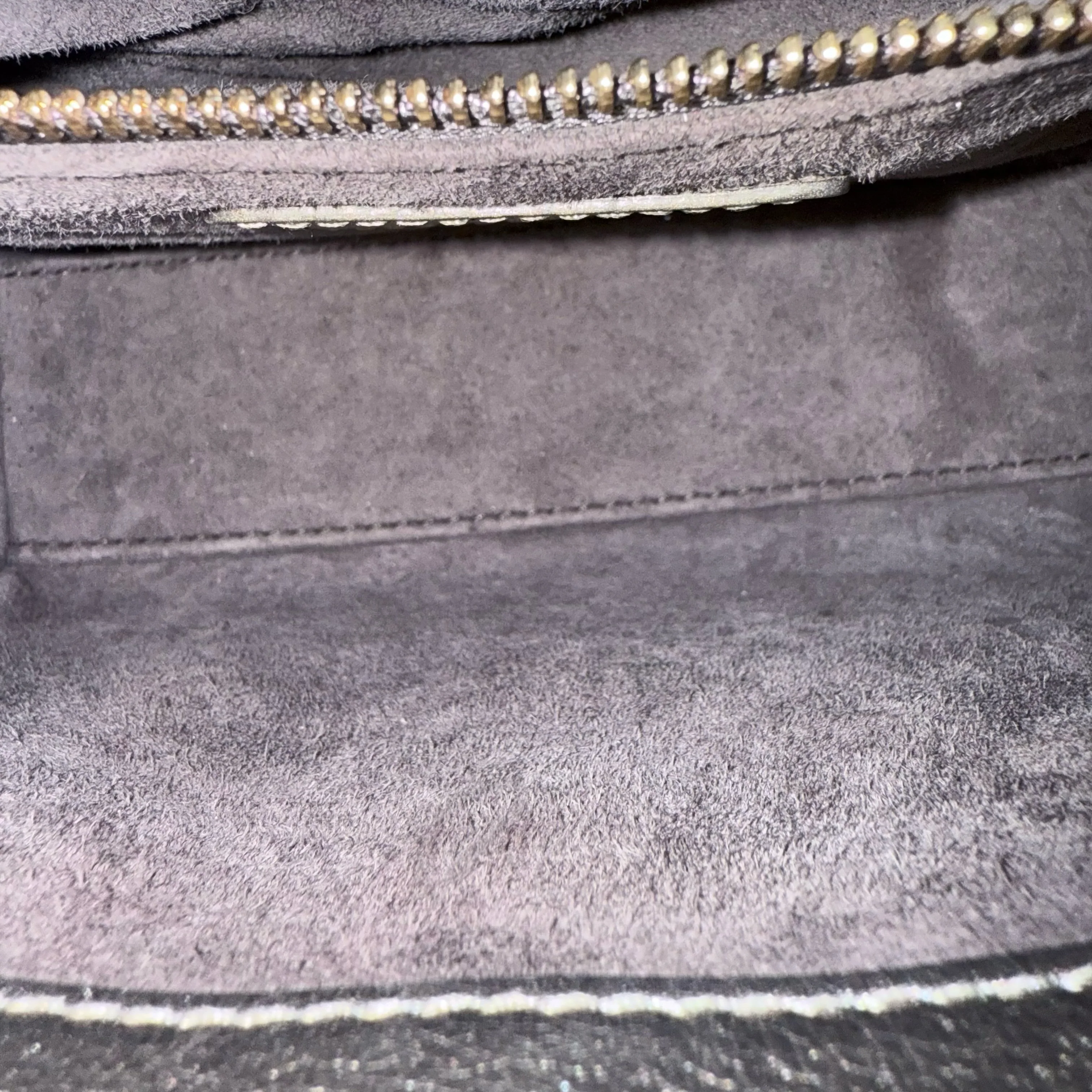 Dior Lady Mini - Cannage Calfskin Bronze Metallic Gold Hardware Chain Strap