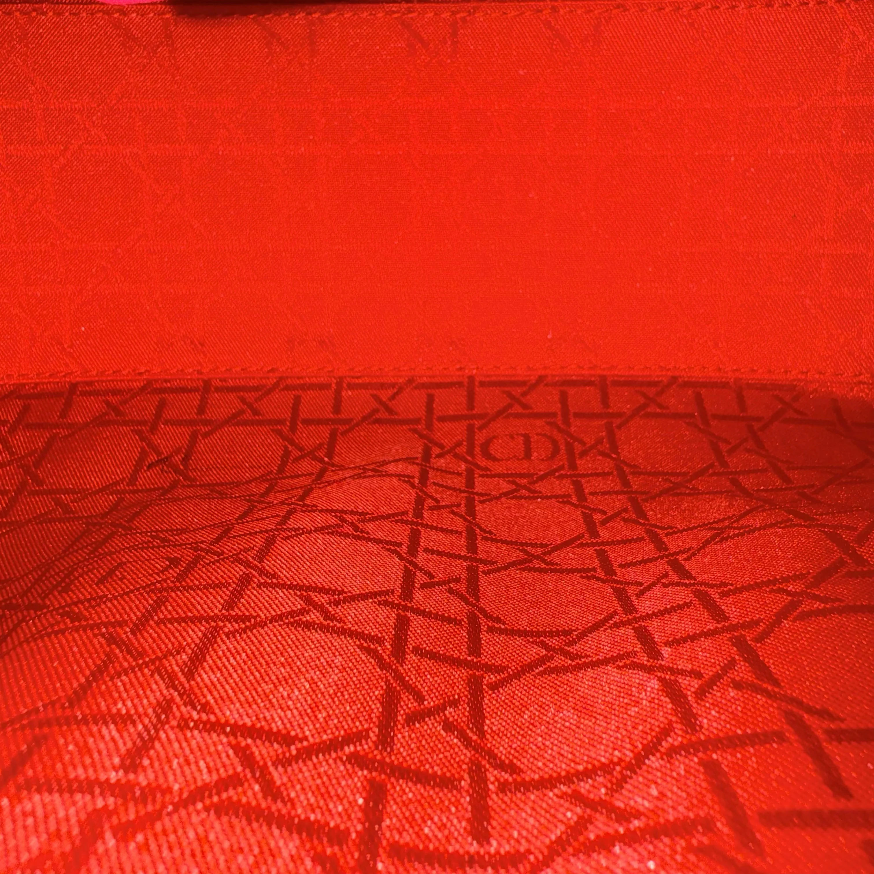 Dior Lady Medium - Cannage Lambskin Hot Pink Silver Hardware