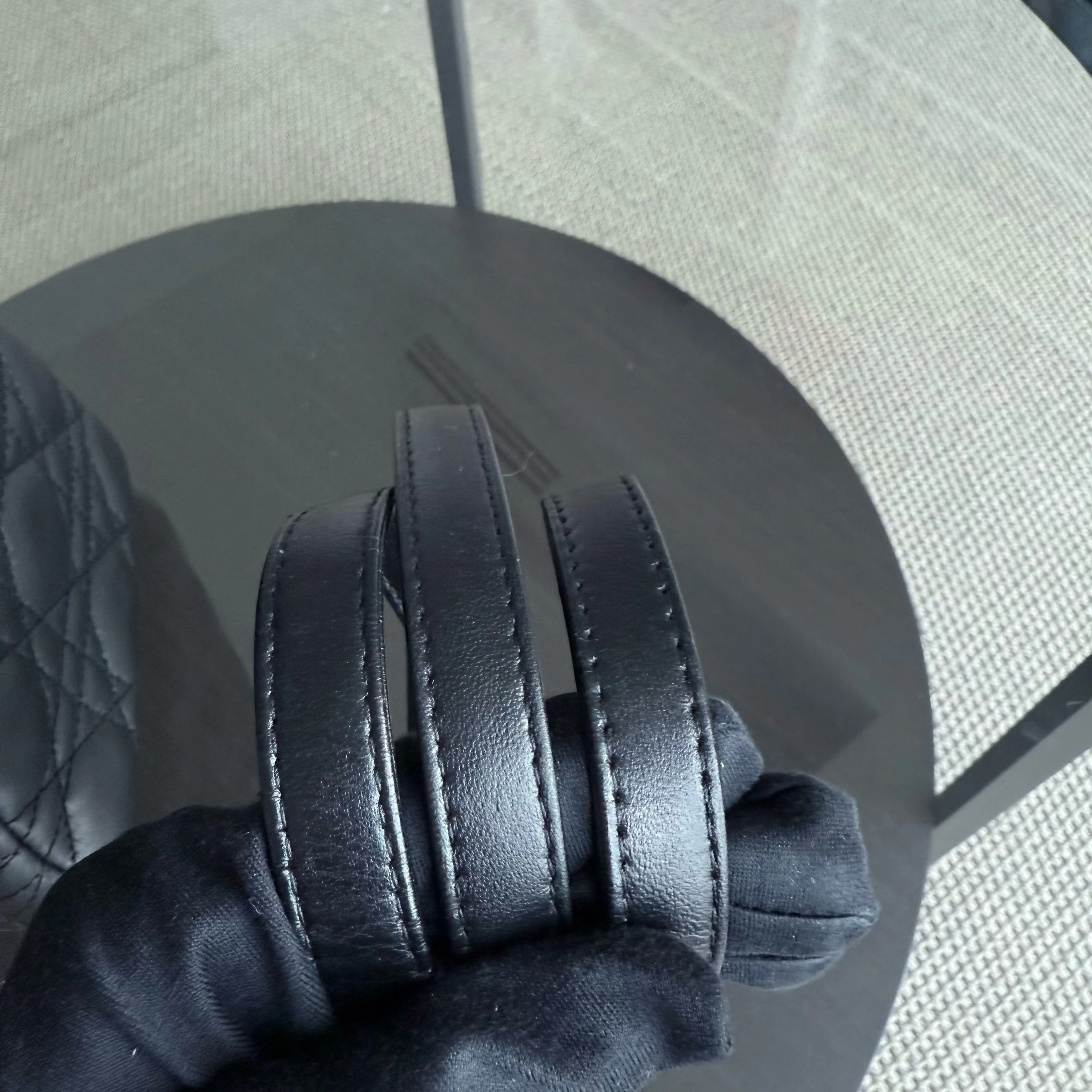 Dior Lady Medium - Canange Lambskin Black Gold Hardware