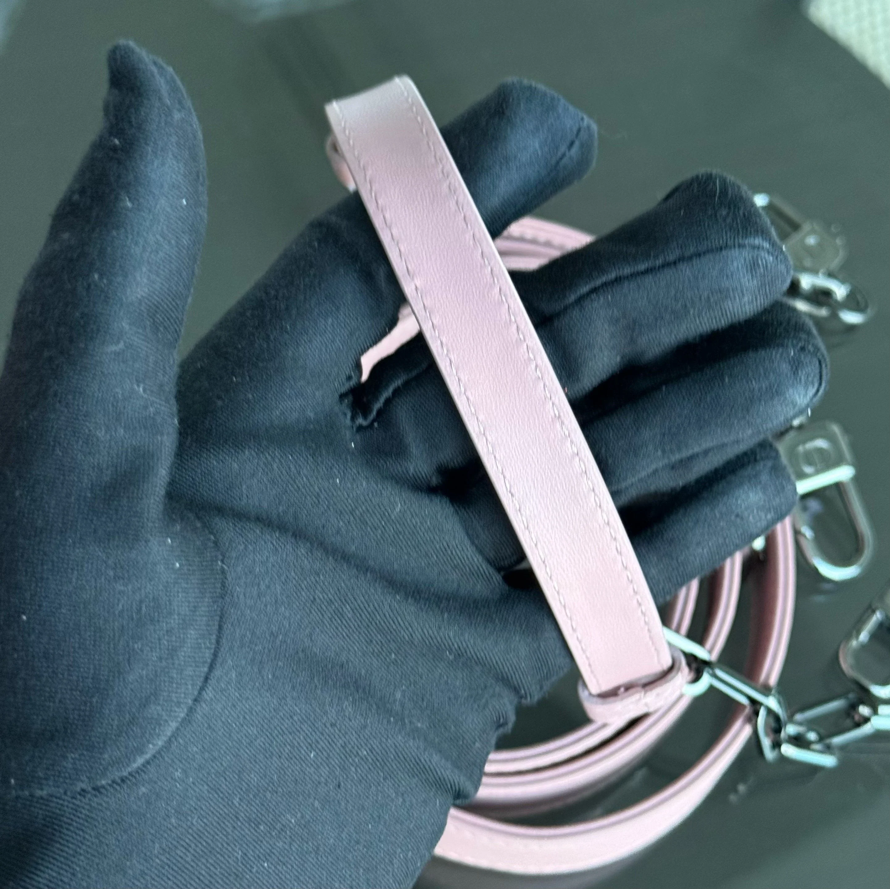 Dior Lady D-Joy Medium - Cannage Lambskin Sakura Pink Black Hardware