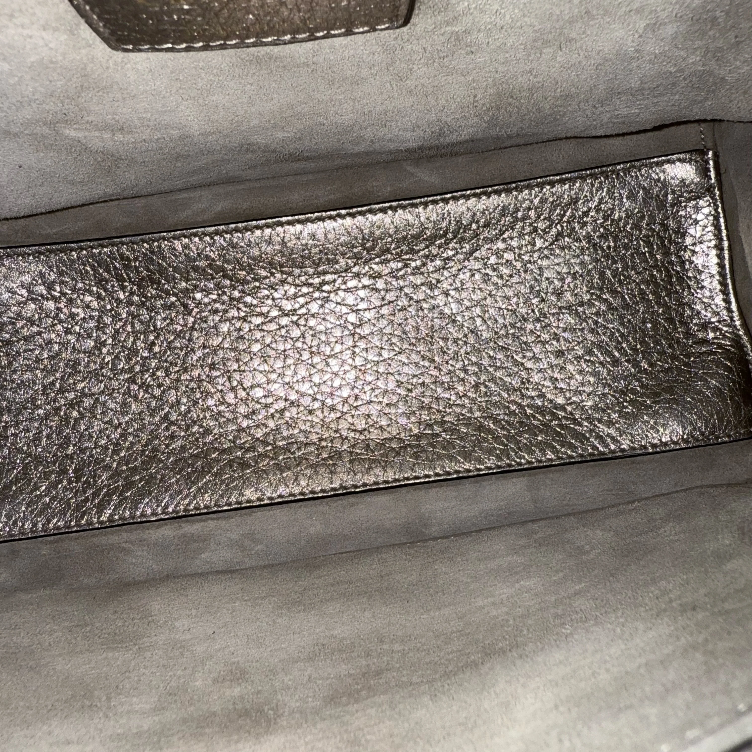 Dior Lady Medium Flap - Cannage Metallic Gold Gold Hardware