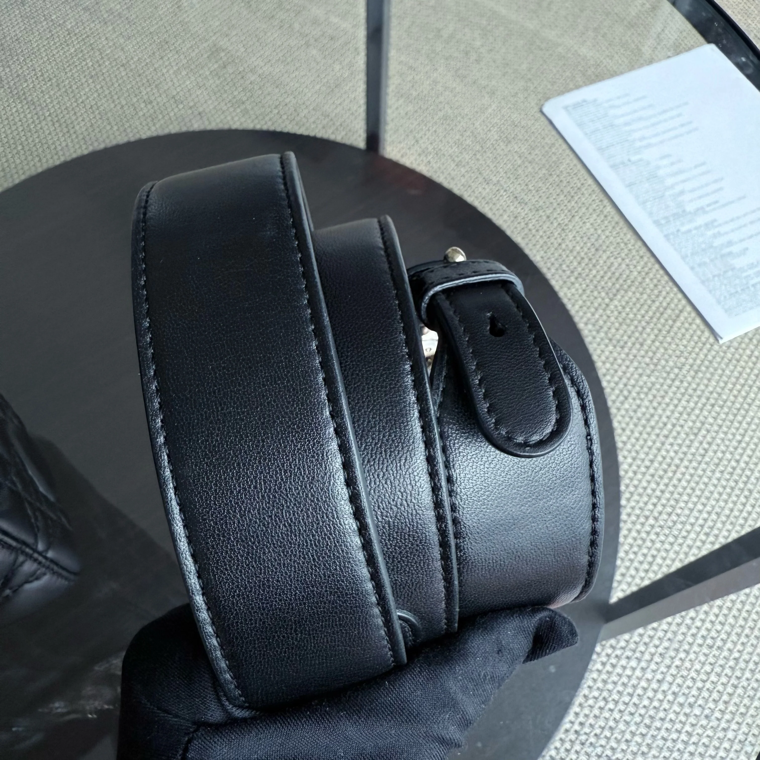 Dior Lady Small Flap - Cannage Lambskin Black Gold Hardware