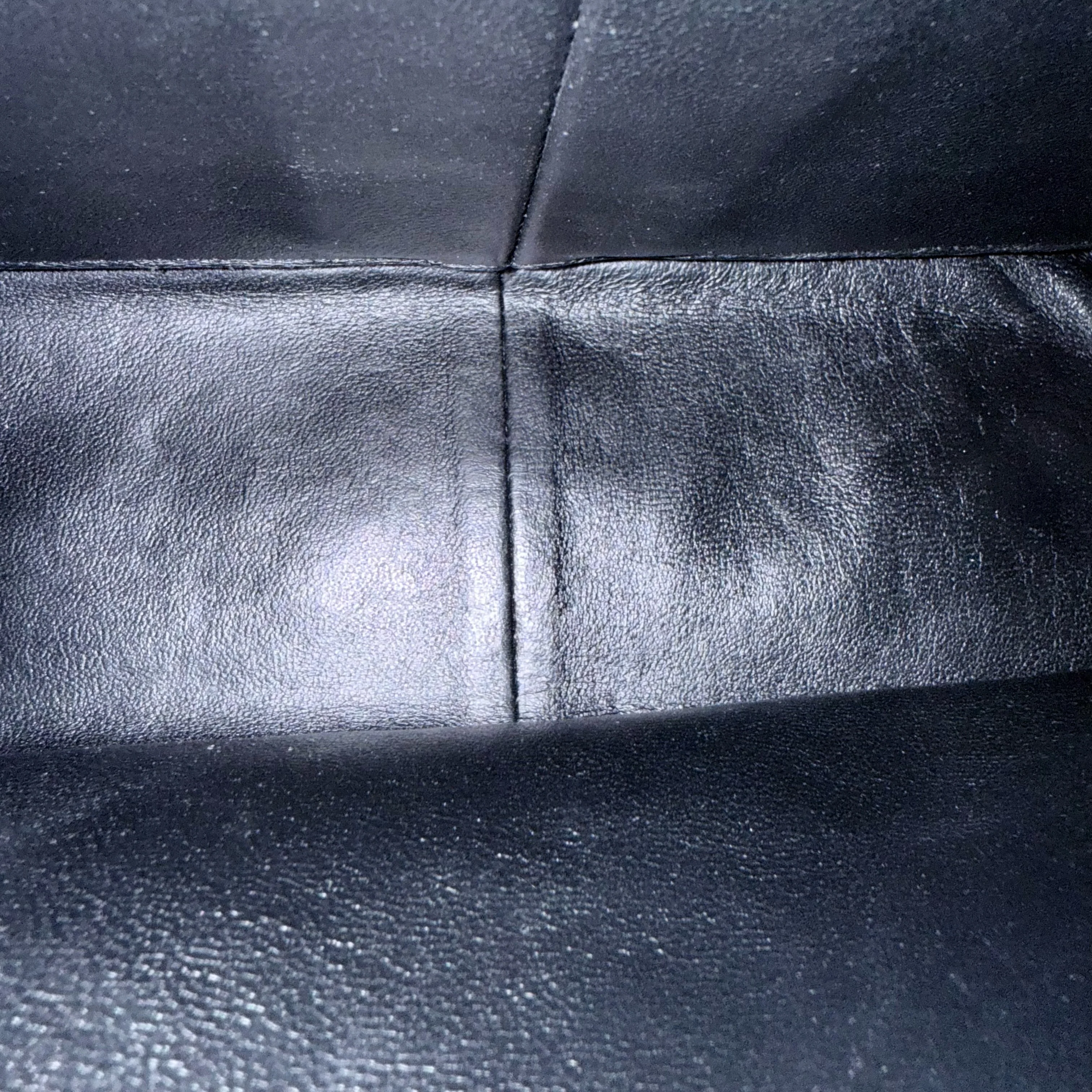 Chanel 2.55 Reissue 226 - Iridescent Caviar Quilted Grained Calfskin Black Silver Hardware Series 17