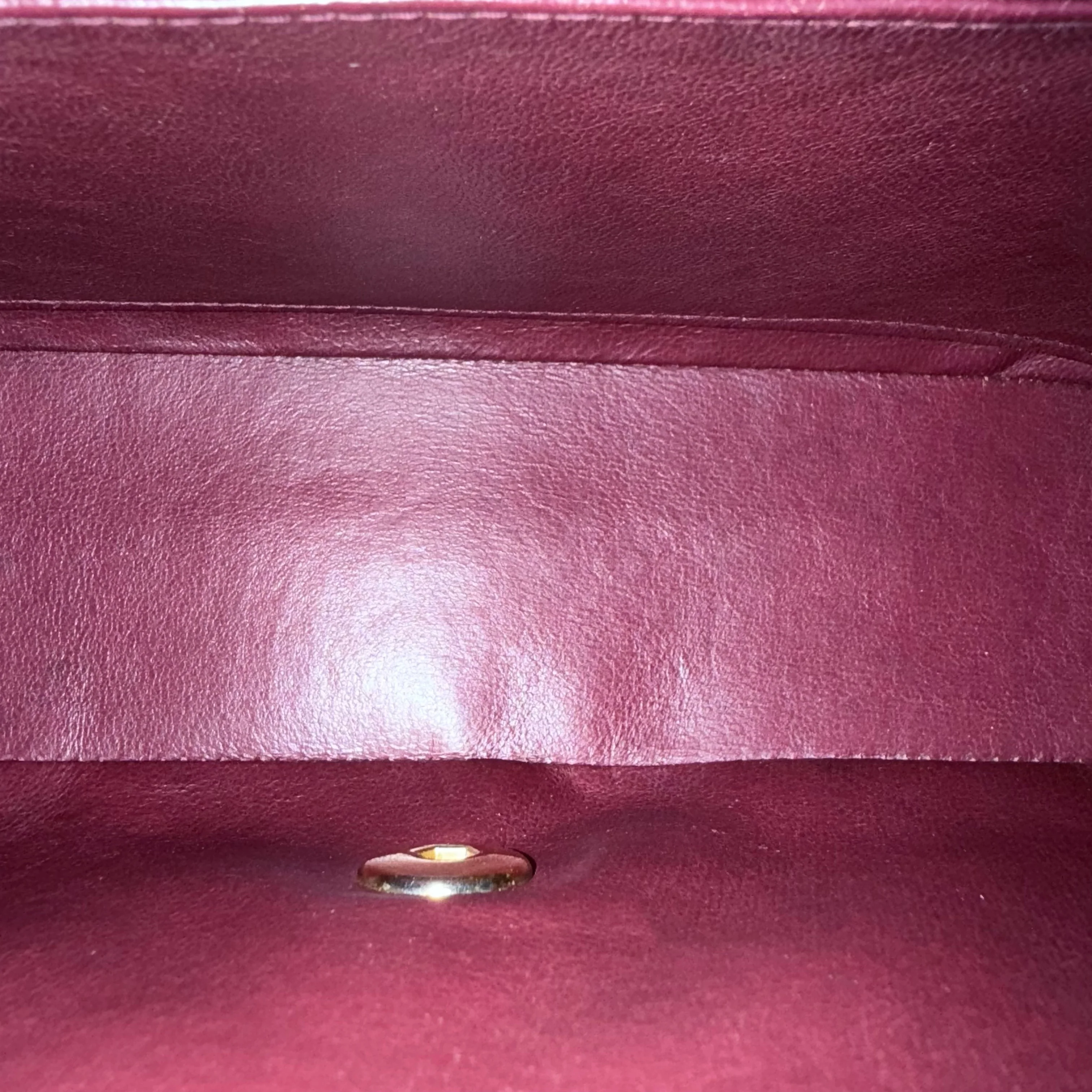 Chanel Diana Vintage - Quilted Lambskin Black Gold Hardware Series 2