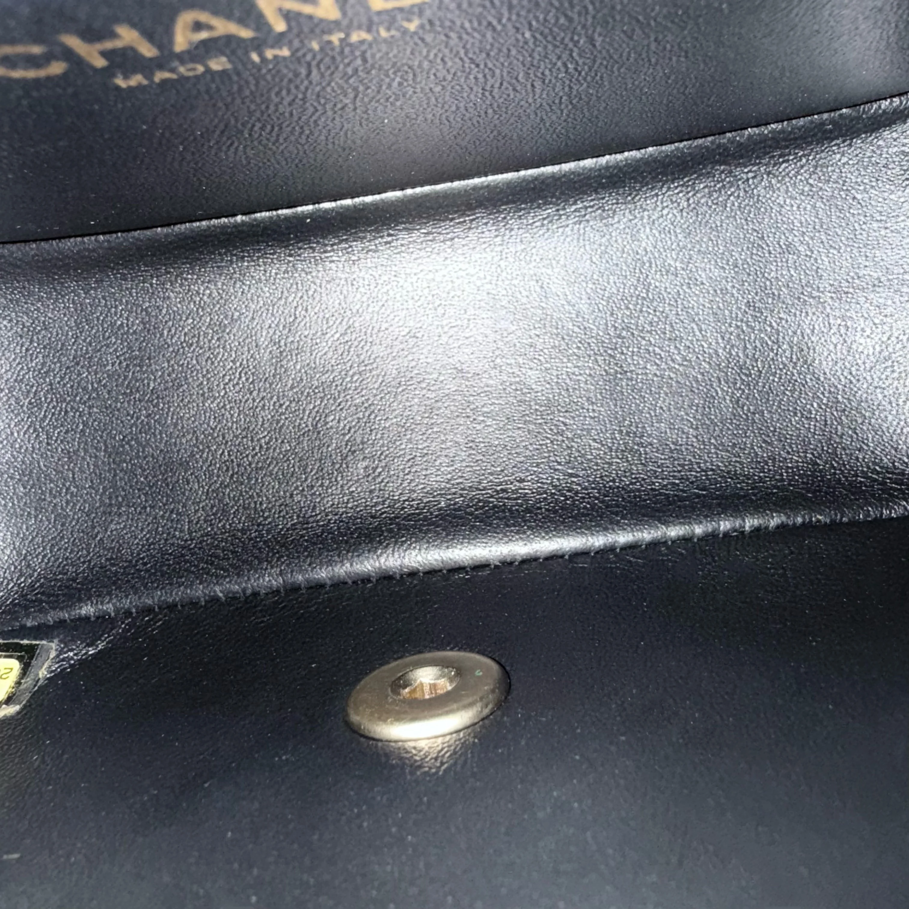 Chanel Classic Flap Mini Square - Caviar Quilted Black Gold Hardware