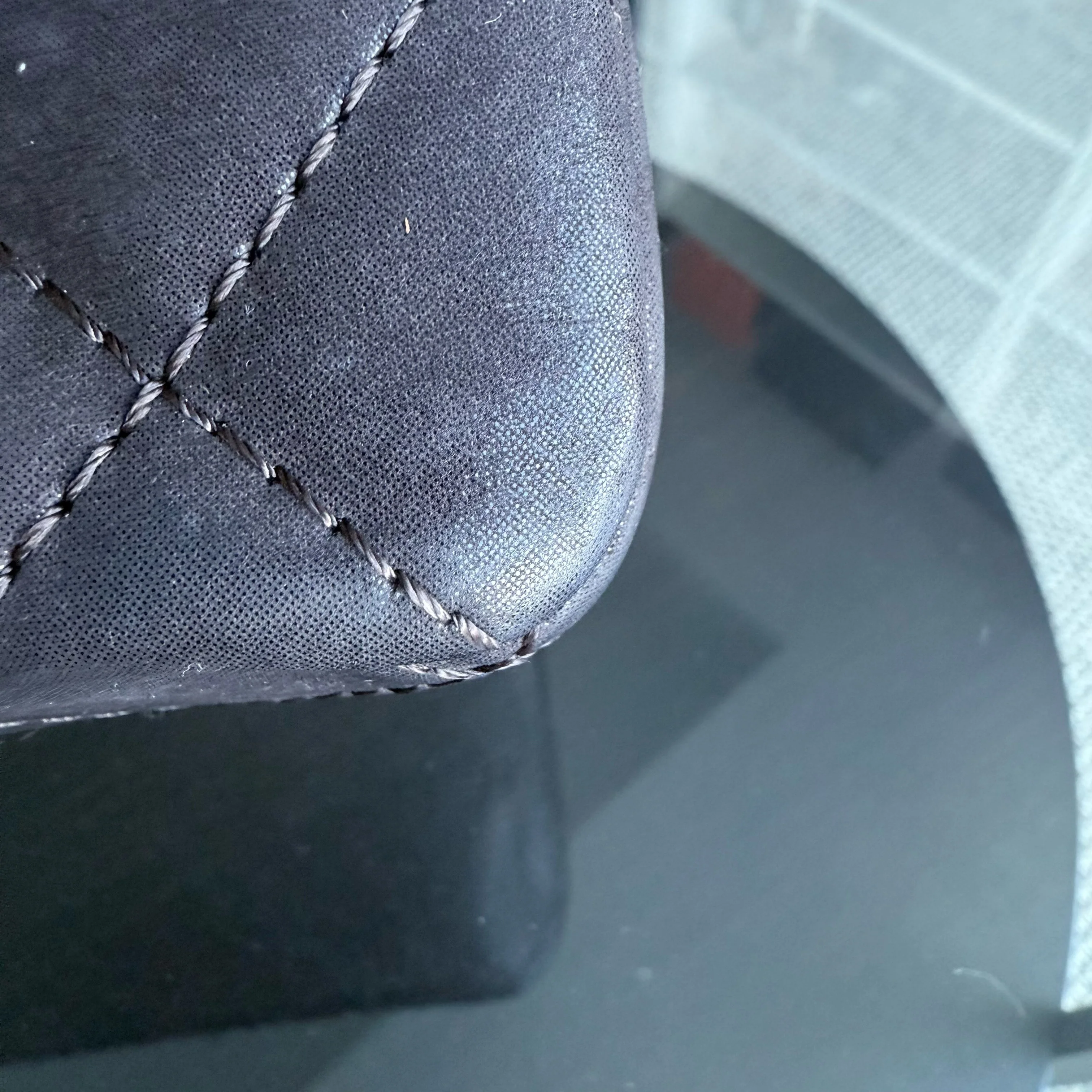 Chanel 2.55 Reissue 227 Maxi - Quilted Iridescent Calfskin Dark Brown Silver Hardware Series 14