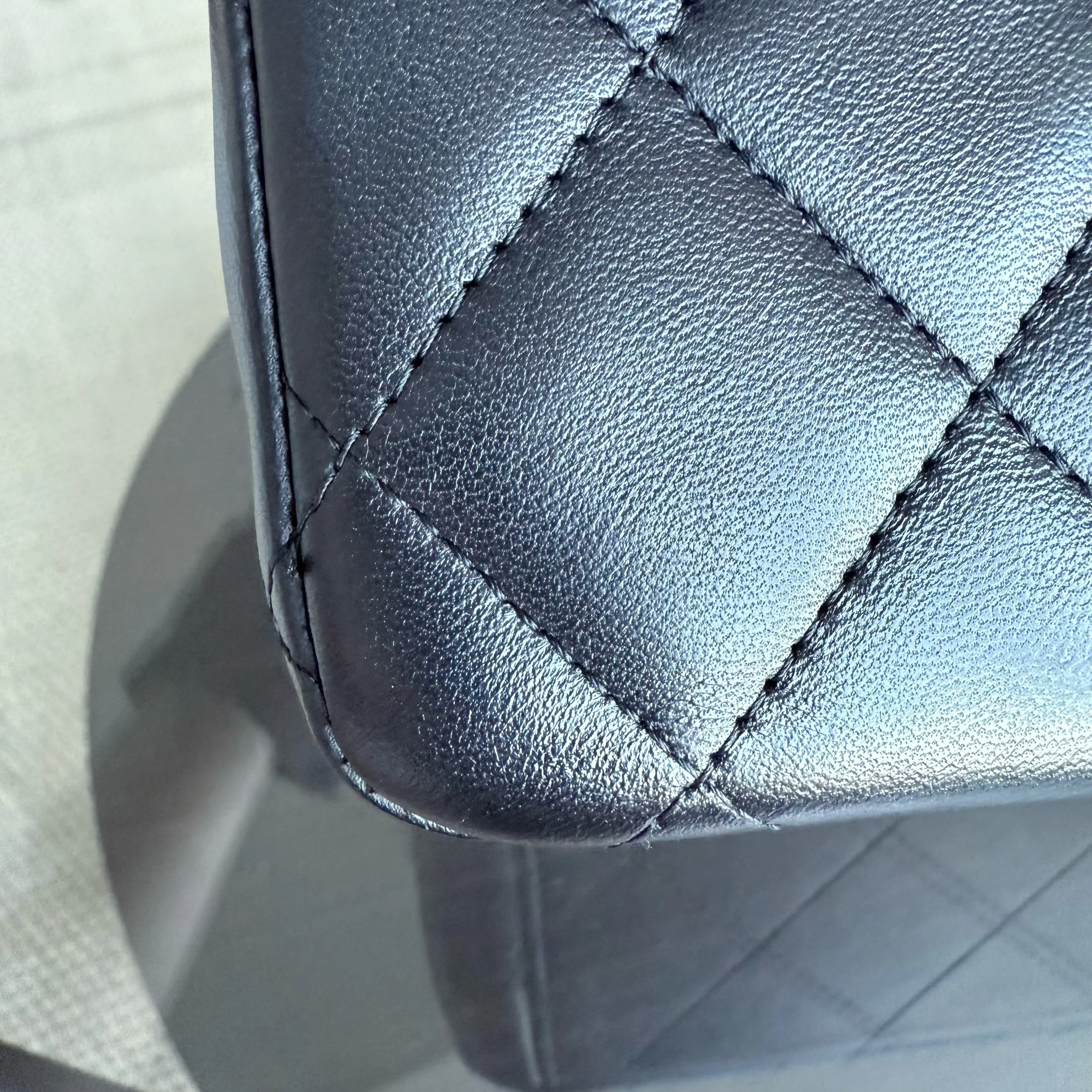 Chanel Classic Flap Maxi - Double Flap Quilted Lambskin Black Gold Hardware