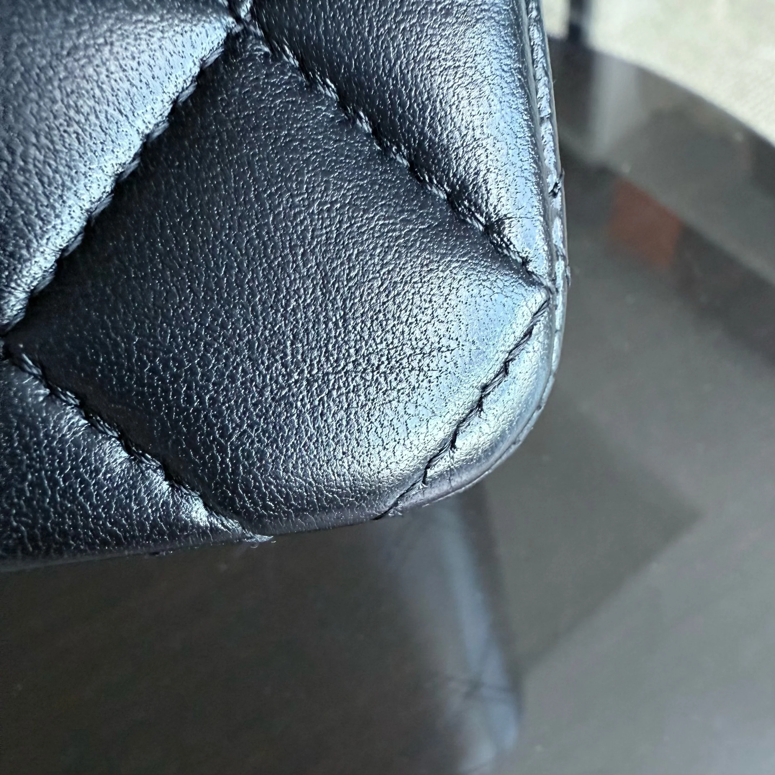 Chanel Classic Flap Mini - Quilted Lambskin Black Gold Hardware Series 26