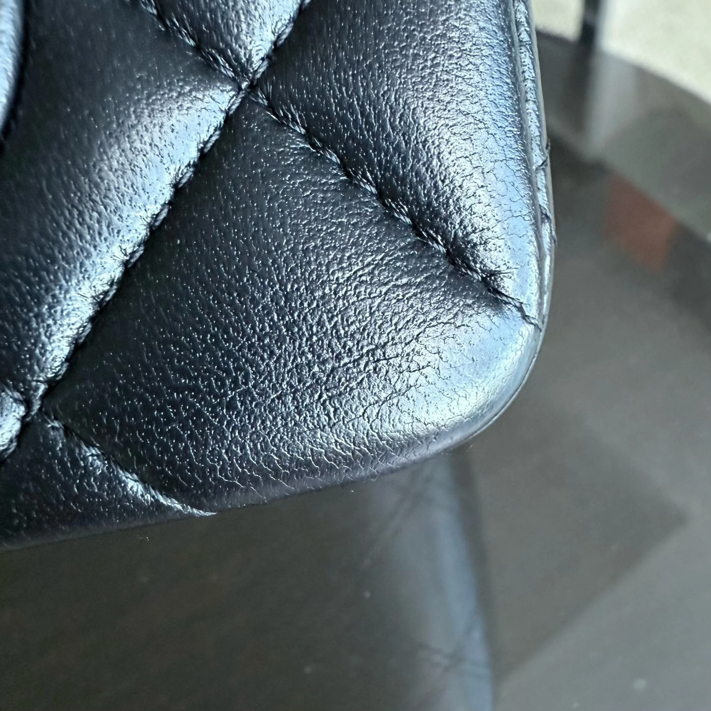 Chanel Classic Flap Mini - Quilted Lambskin Black Gold Hardware Series 26