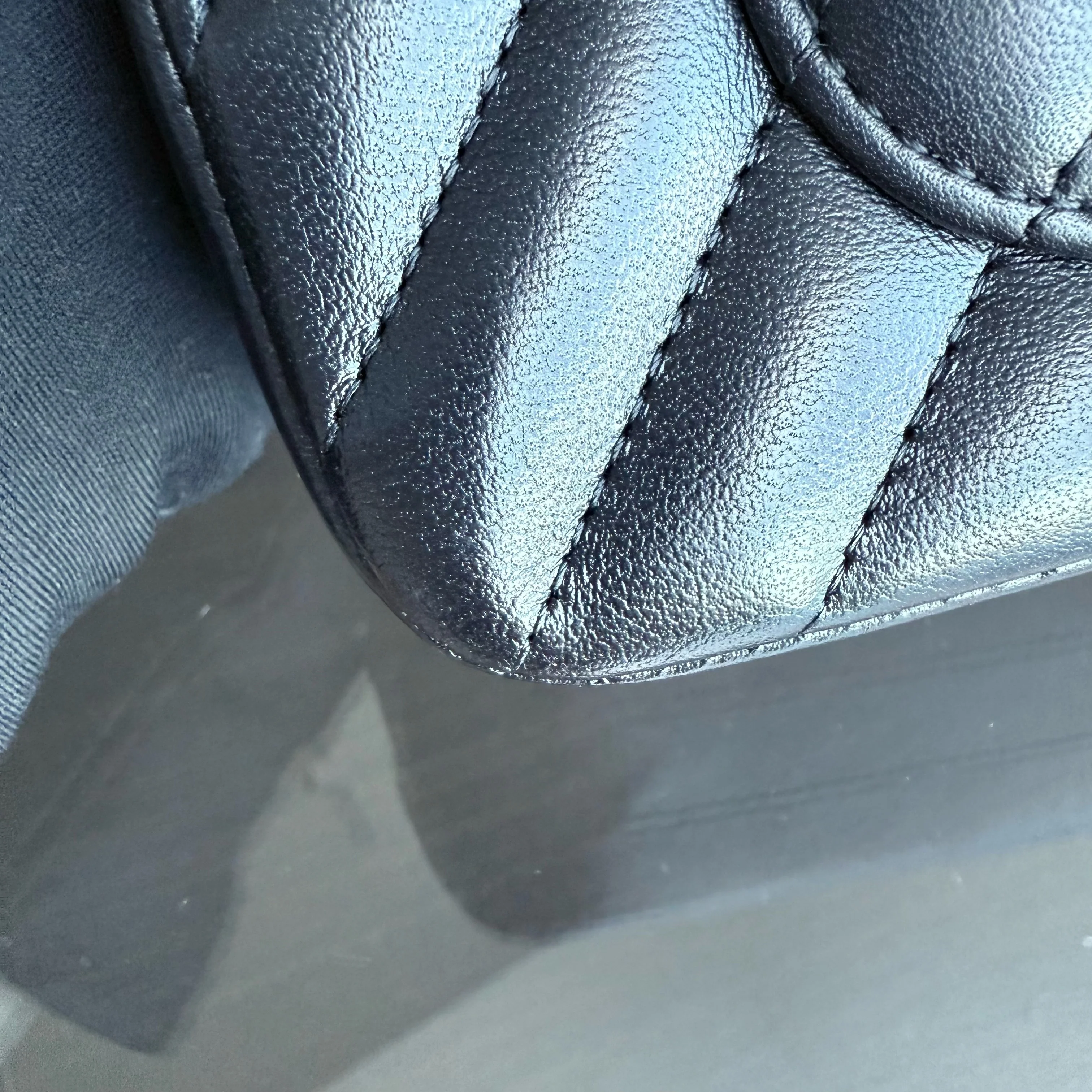 Chanel Classic Flap Mini - Quilted Lambskin Black Gold Hardware Series 26