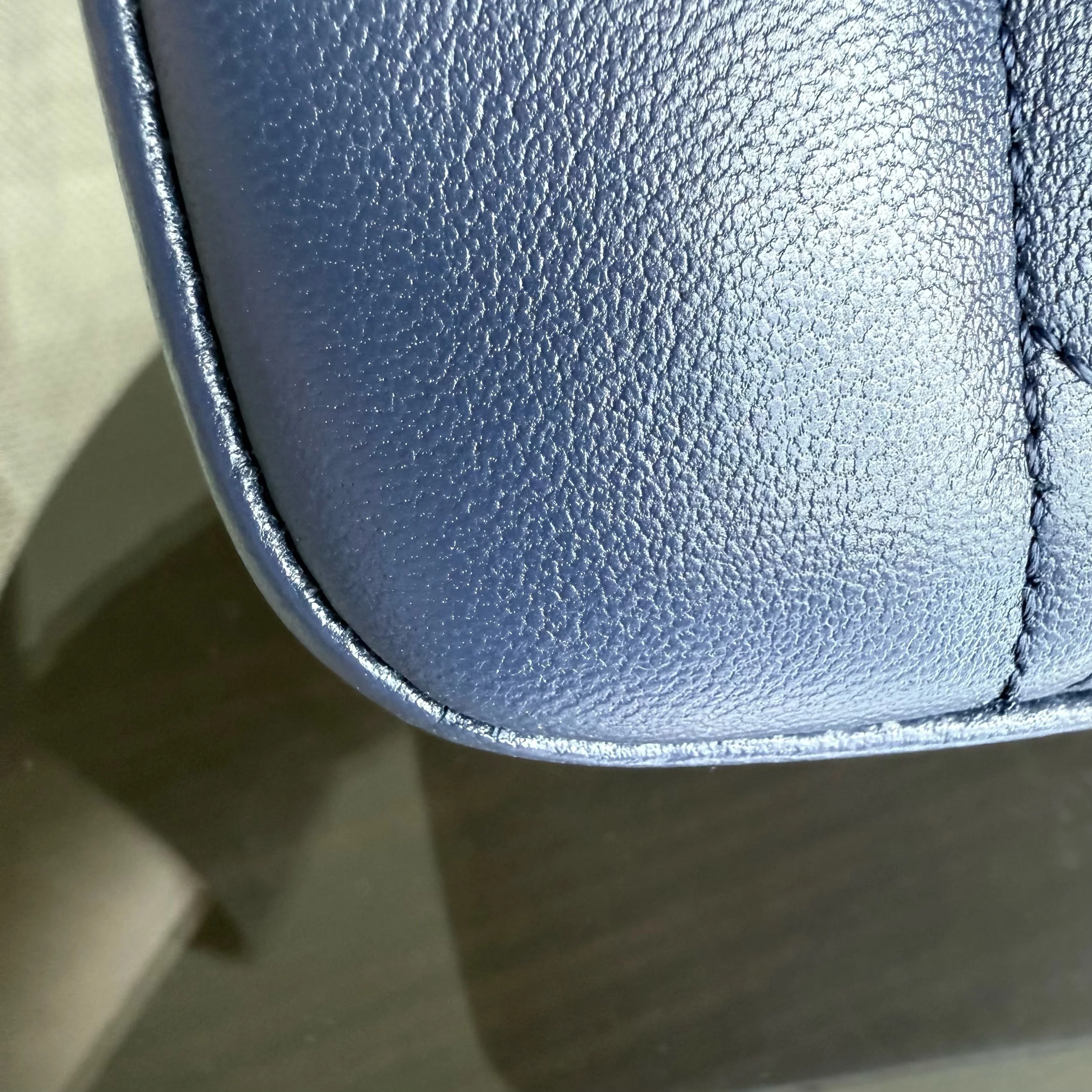 Chanel Diana Reissue - Quilted Lambskin 28CM Dark Navy Blue Gold Hardware Series 20