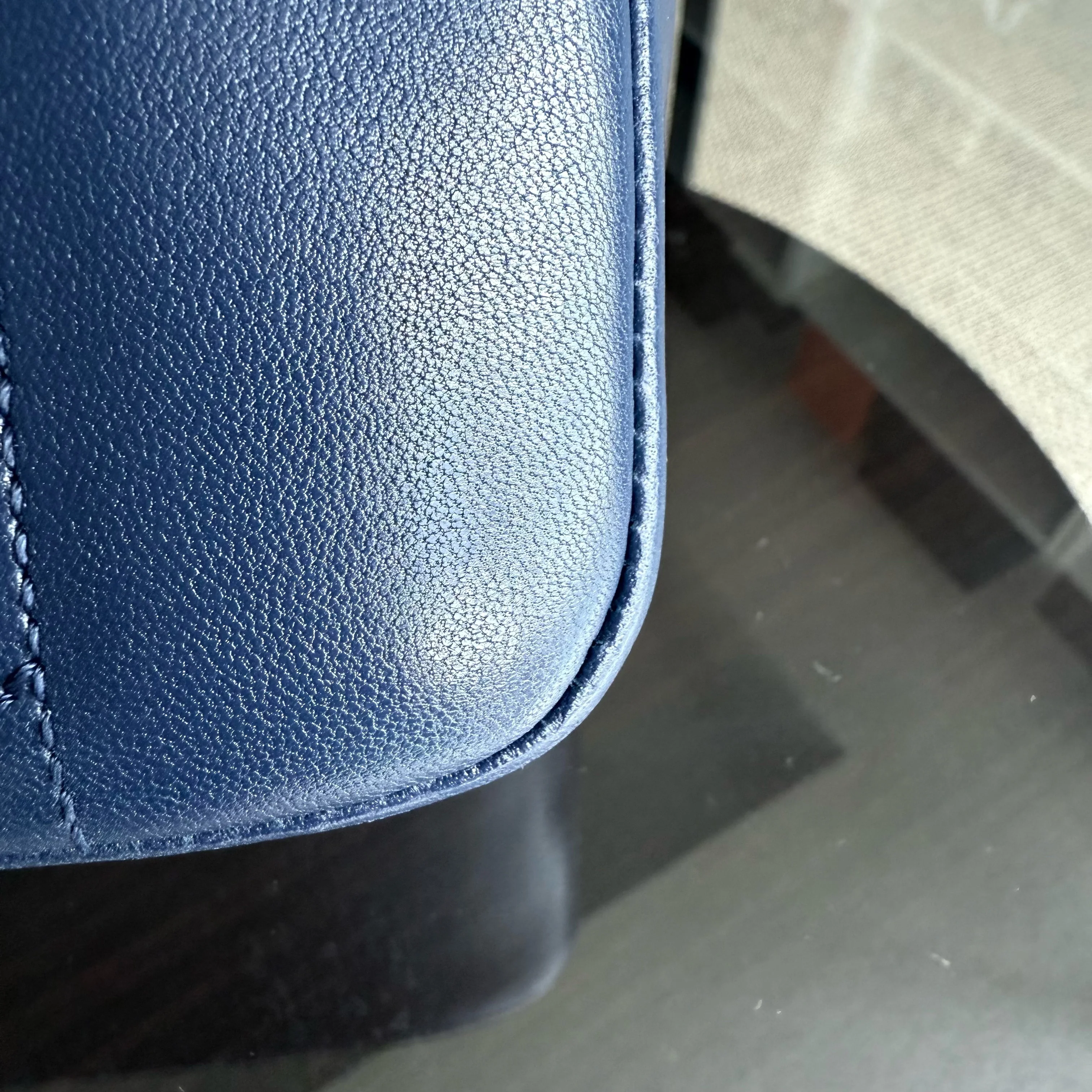 Chanel Diana Reissue - Quilted Lambskin 28CM Dark Navy Blue Gold Hardware Series 20