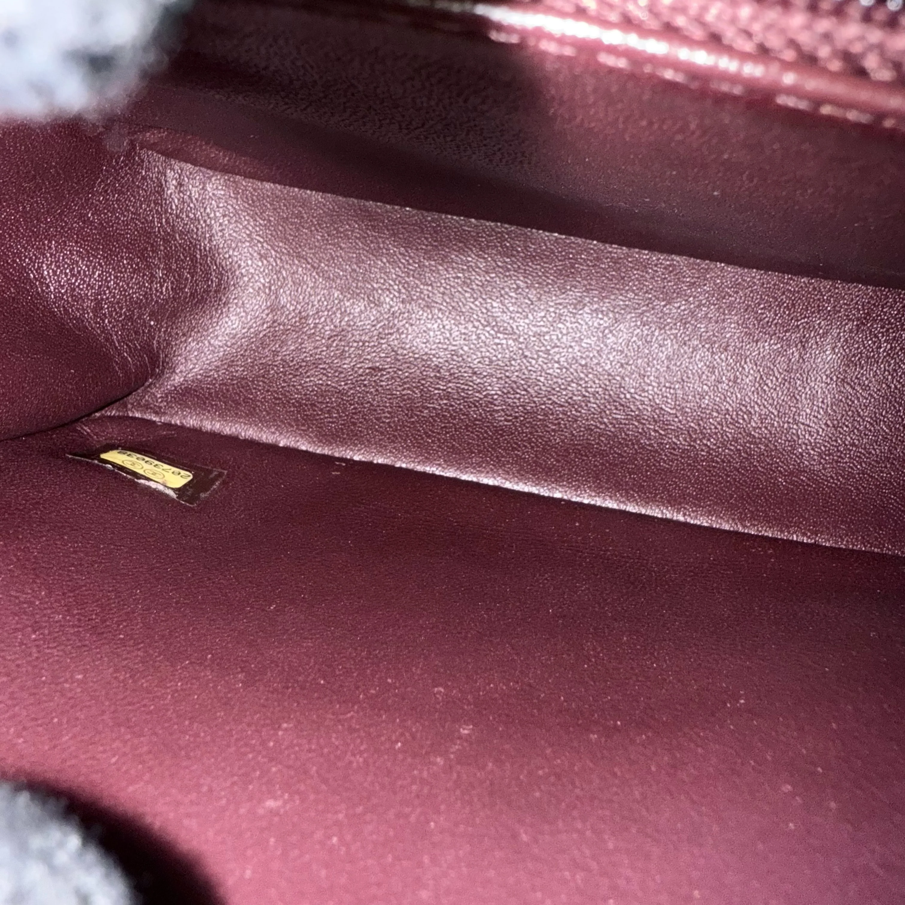 Chanel Diana Reissue - Quilted Lambskin 28CM Dark Navy Blue Gold Hardware Series 20