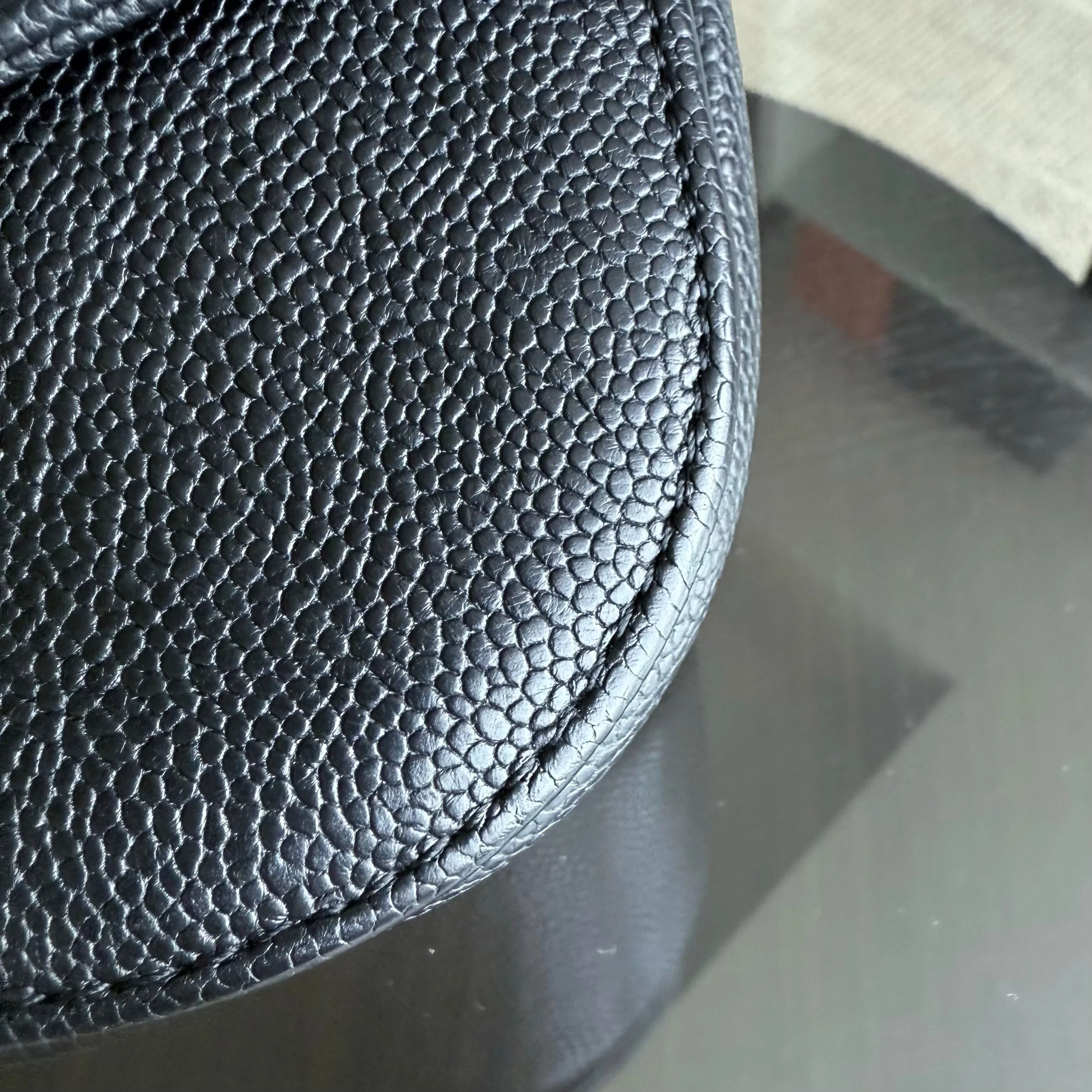 Chanel Coco Curve Cuba - Caviar Quilted Grained Calfskin Black Gold Hardware Series 23