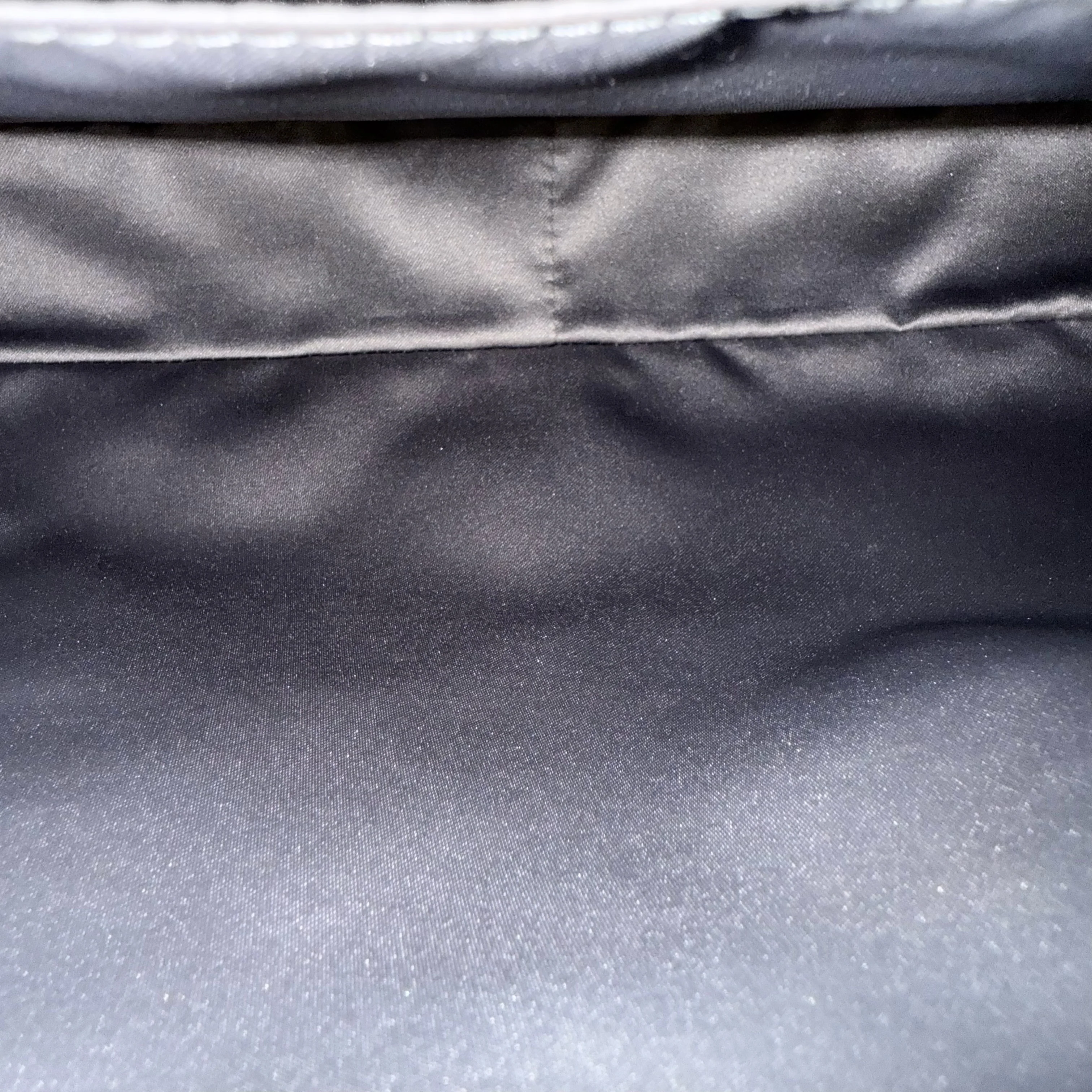 Chanel GST Grand Shopping Tote - Caviar Quilted Grained Calfskin Blue Silver Hardware Series 17