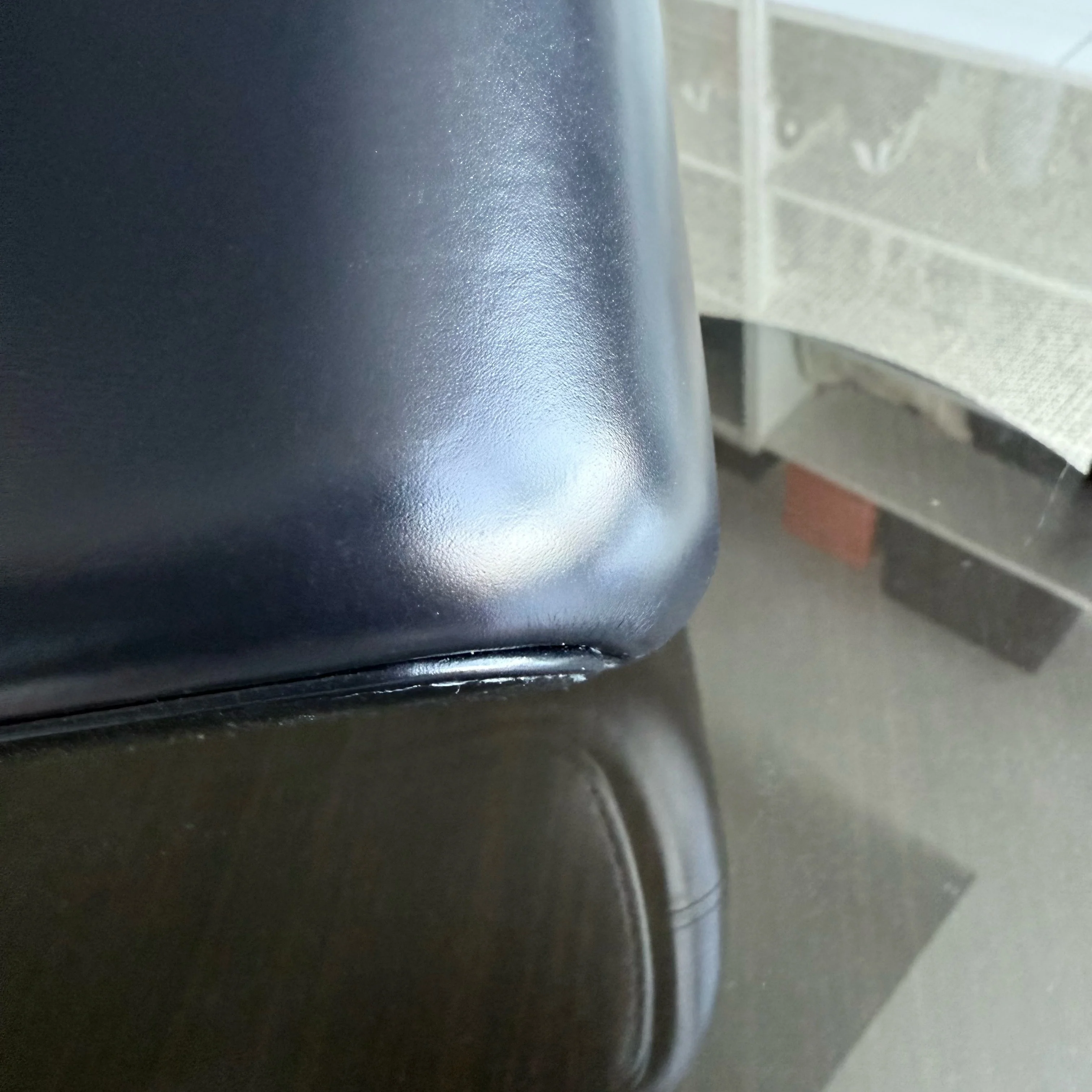 Chanel Gabrielle Medium - Quilted Aged Calfskin Dark Navy Blue Gold Hardware 26