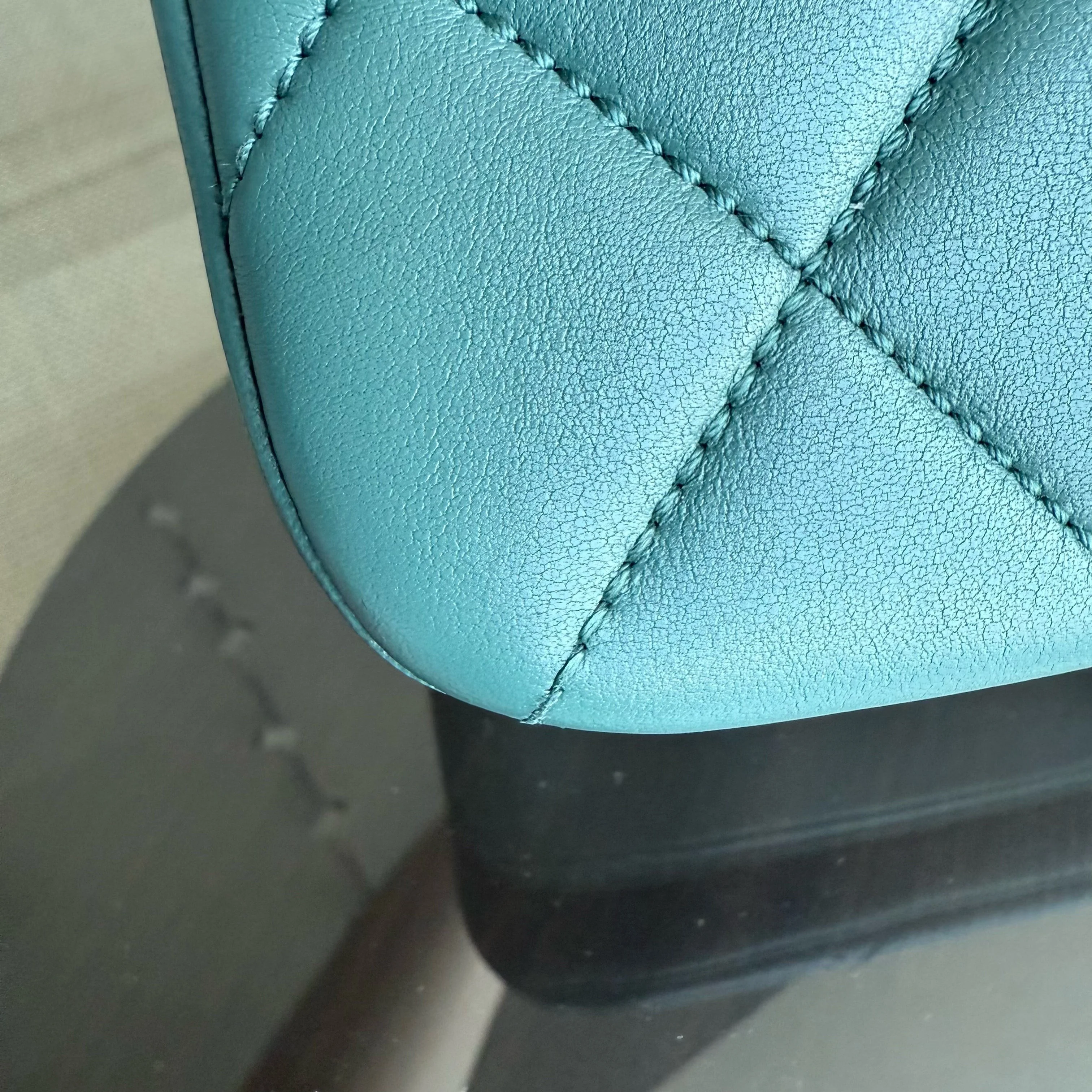 Chanel Trendy CC Small - Quilted Lambskin Green Gold Hardware Series 26