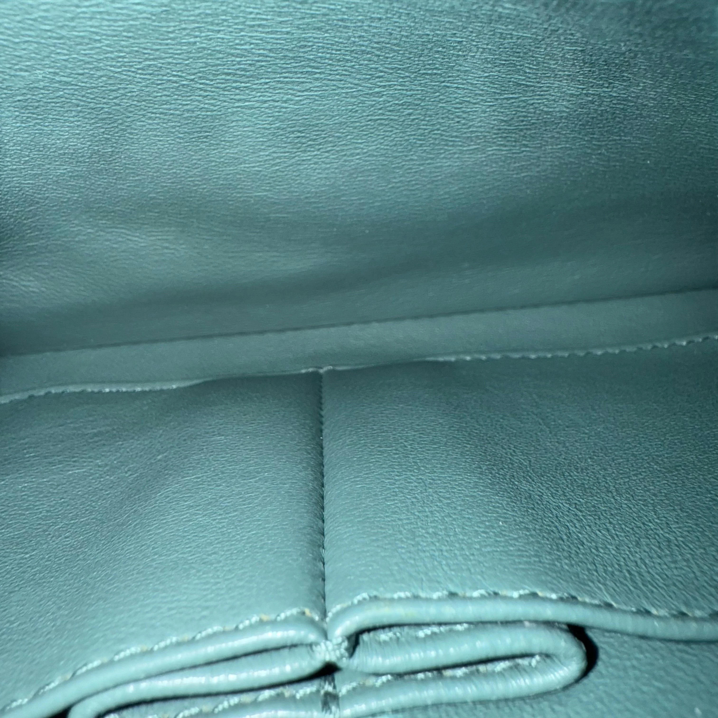 Chanel Trendy CC Small - Quilted Lambskin Green Gold Hardware Series 26