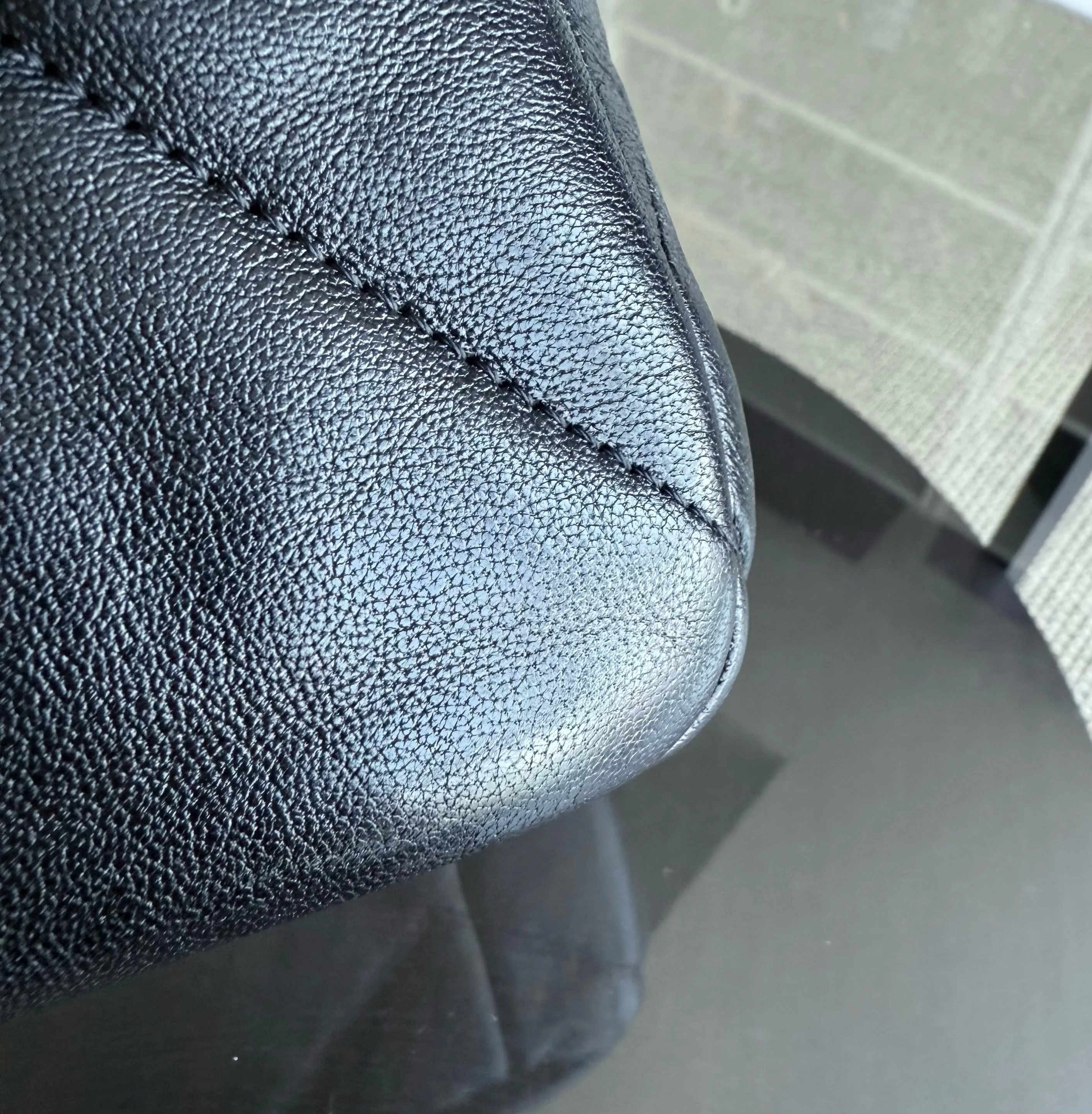 Chanel 19 Bag Medium - Quilted Goatskin Black Gold Hardware Two-tone Series 29