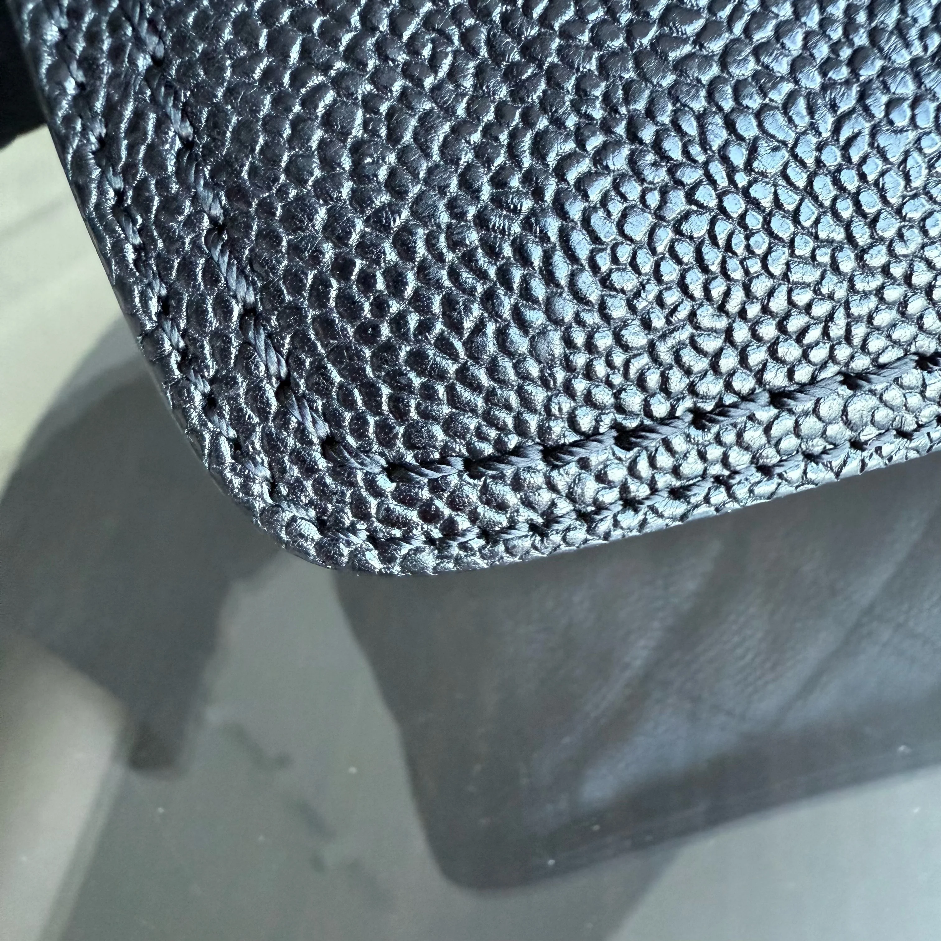 Chanel Mademoiselle 2.55 Lock Flap - Caviar Quilted Grained Calfskin Black Gold Hardware Series 16