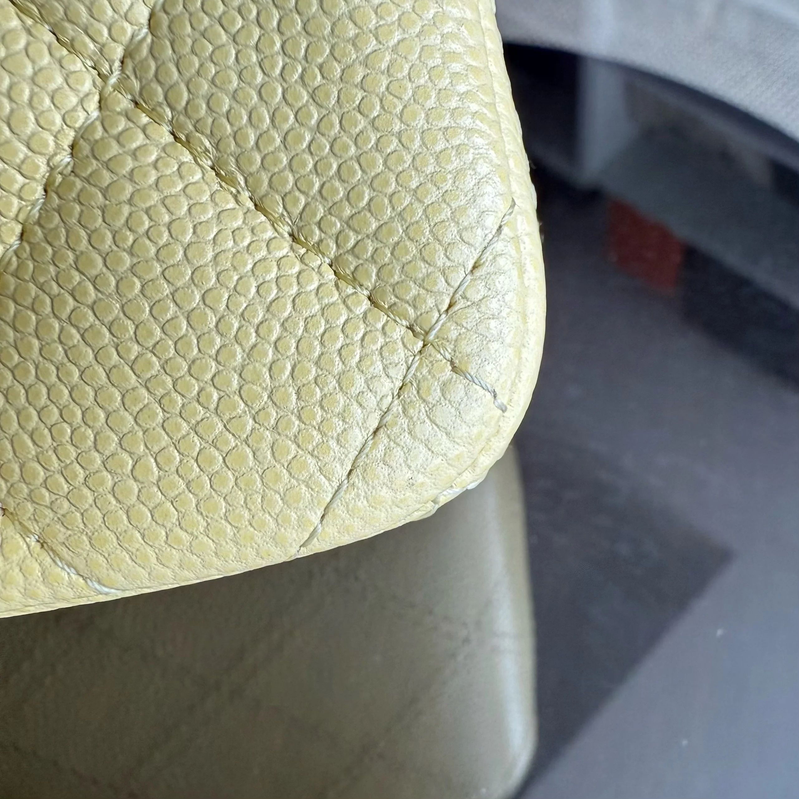 Chanel Classic Flap Small - Caviar 23CM Quilted Grained Calfskin Yellow Gold Hardware Series 30