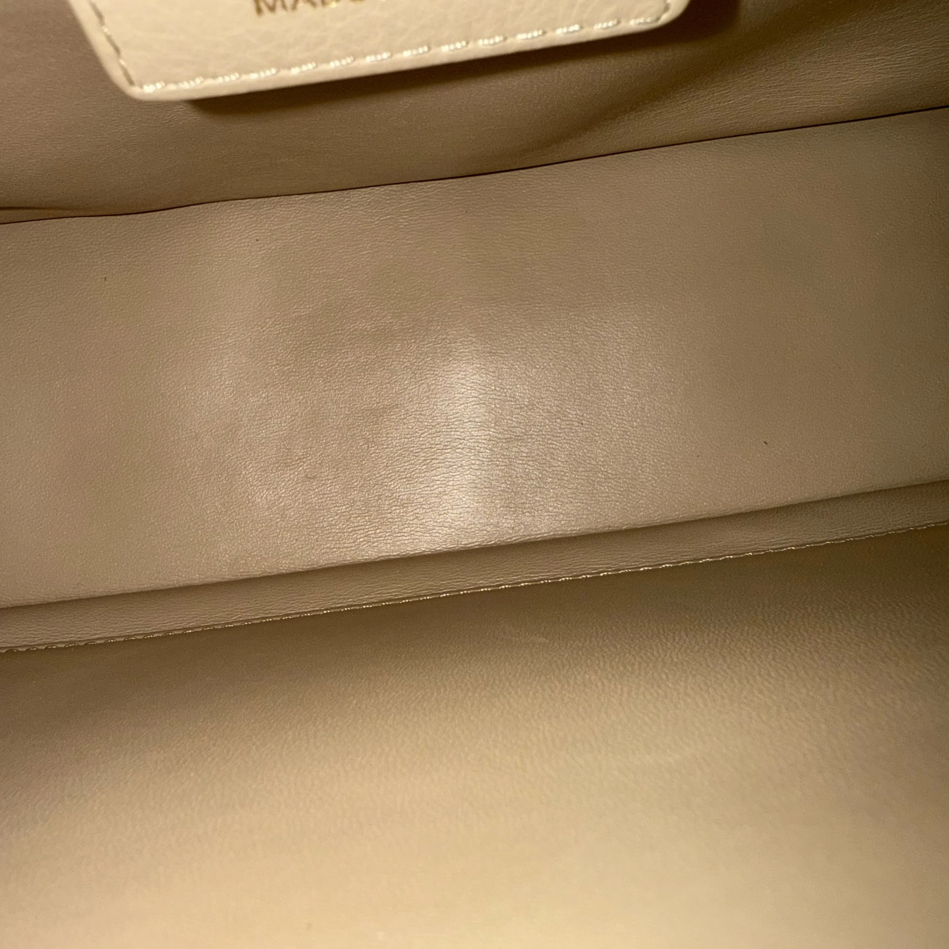 Dior Caro Large - Cannage Grained Calfskin Light Beige Gold Hardware