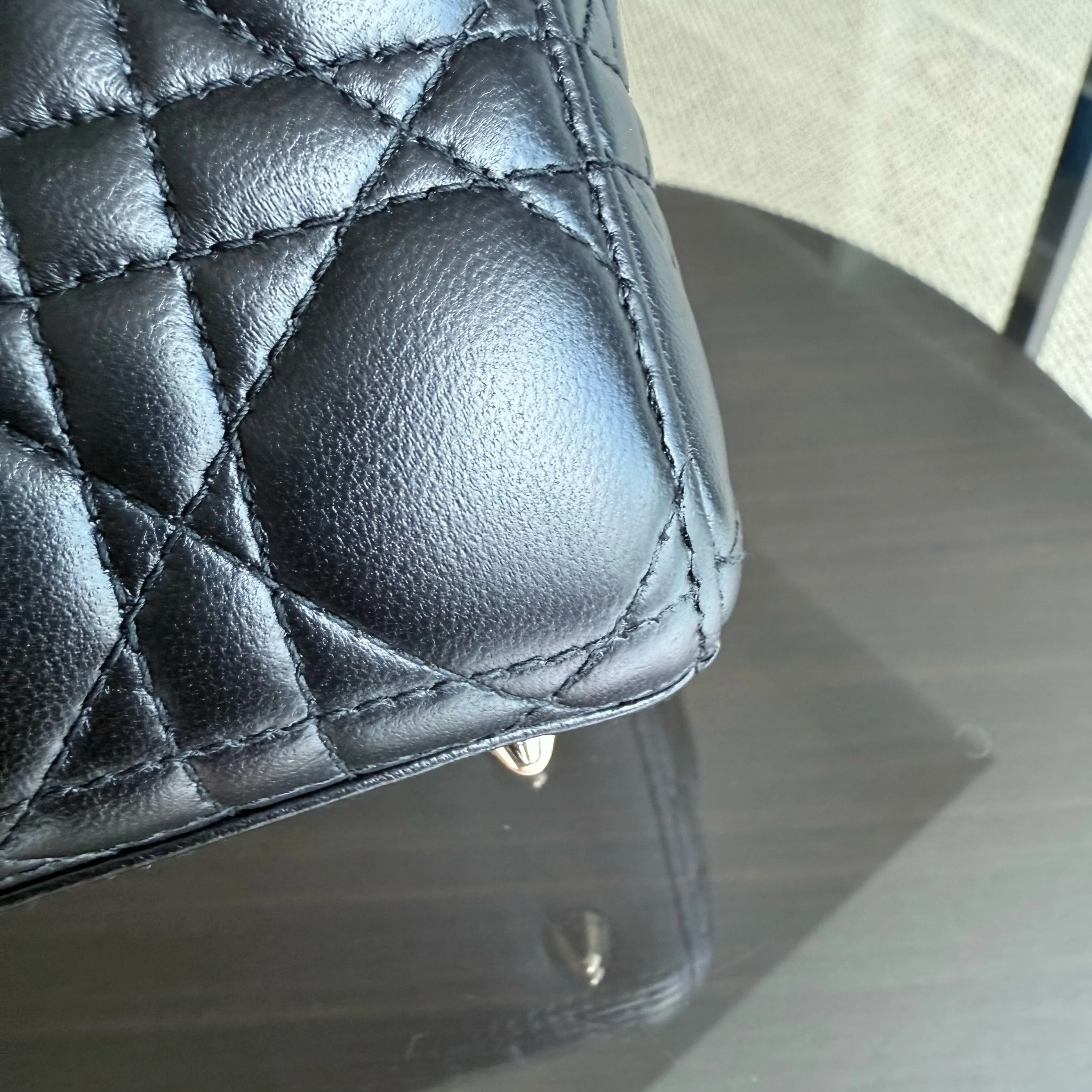 Dior Lady Small Flap MyABC - Cannage Lambskin Black Gold Hardware ABC Charm