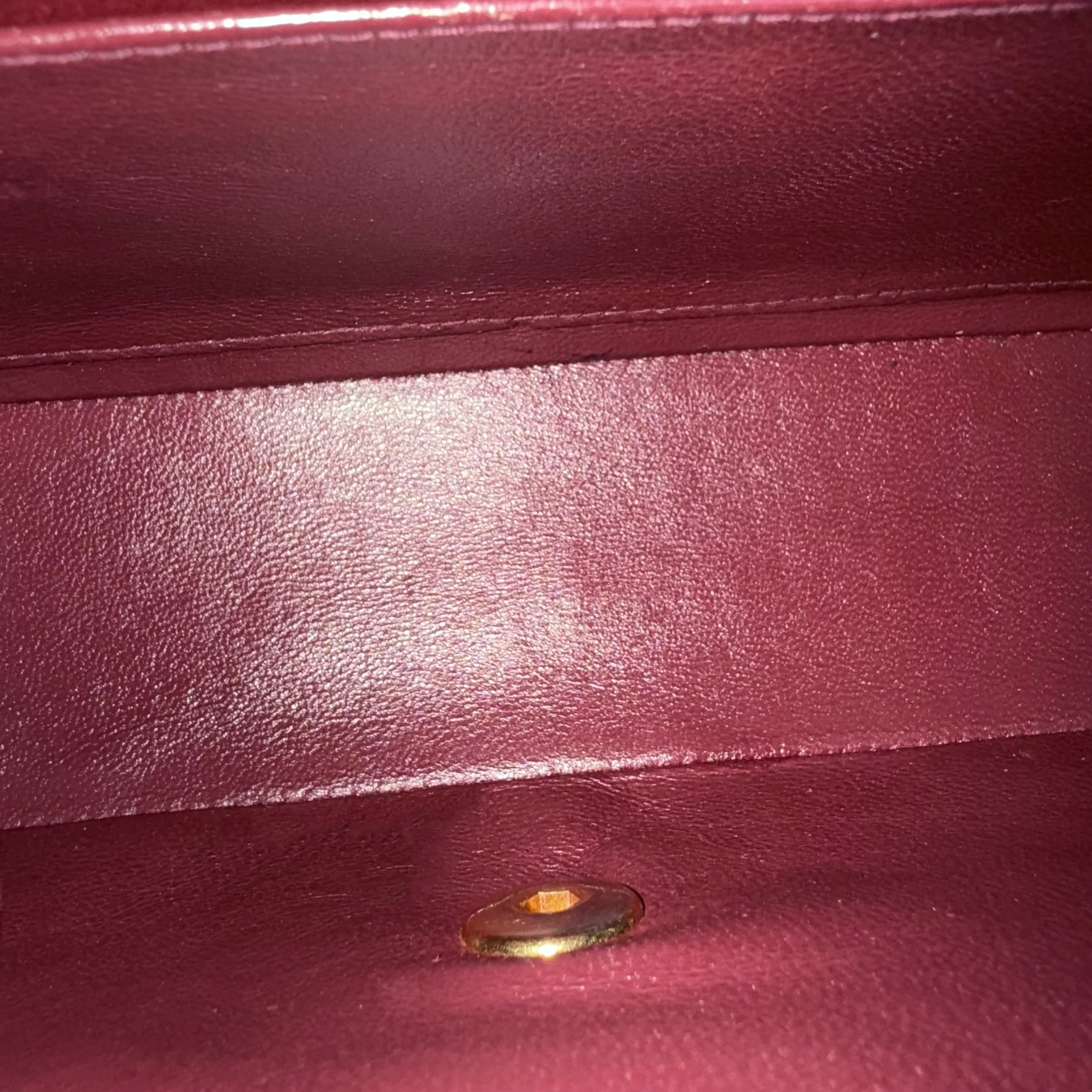 Chanel Diana Vintage - Quilted Lambskin Black Gold Hardware Series 2