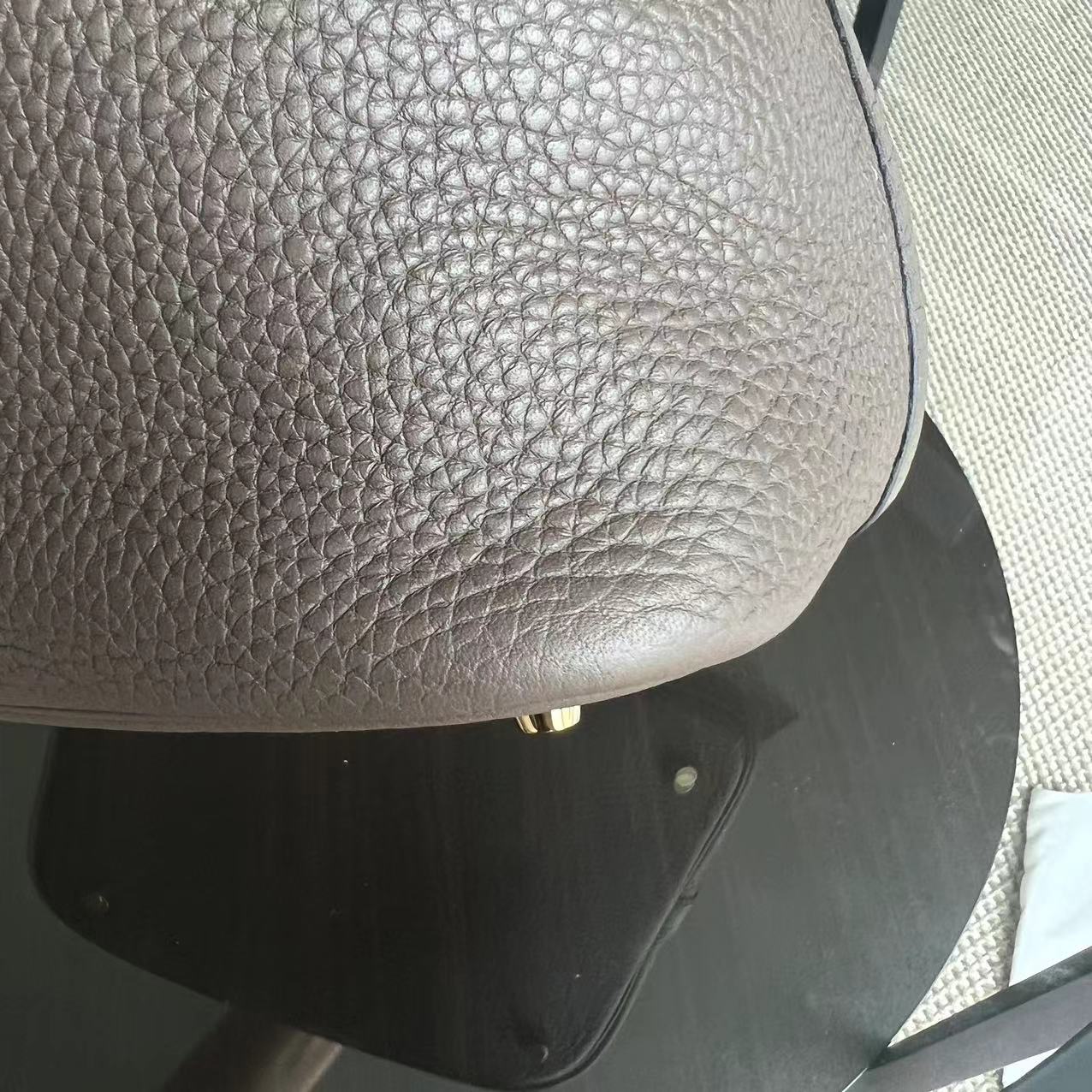 Hermes Picotin 22 - Etoupe Clemence Golden Hardware