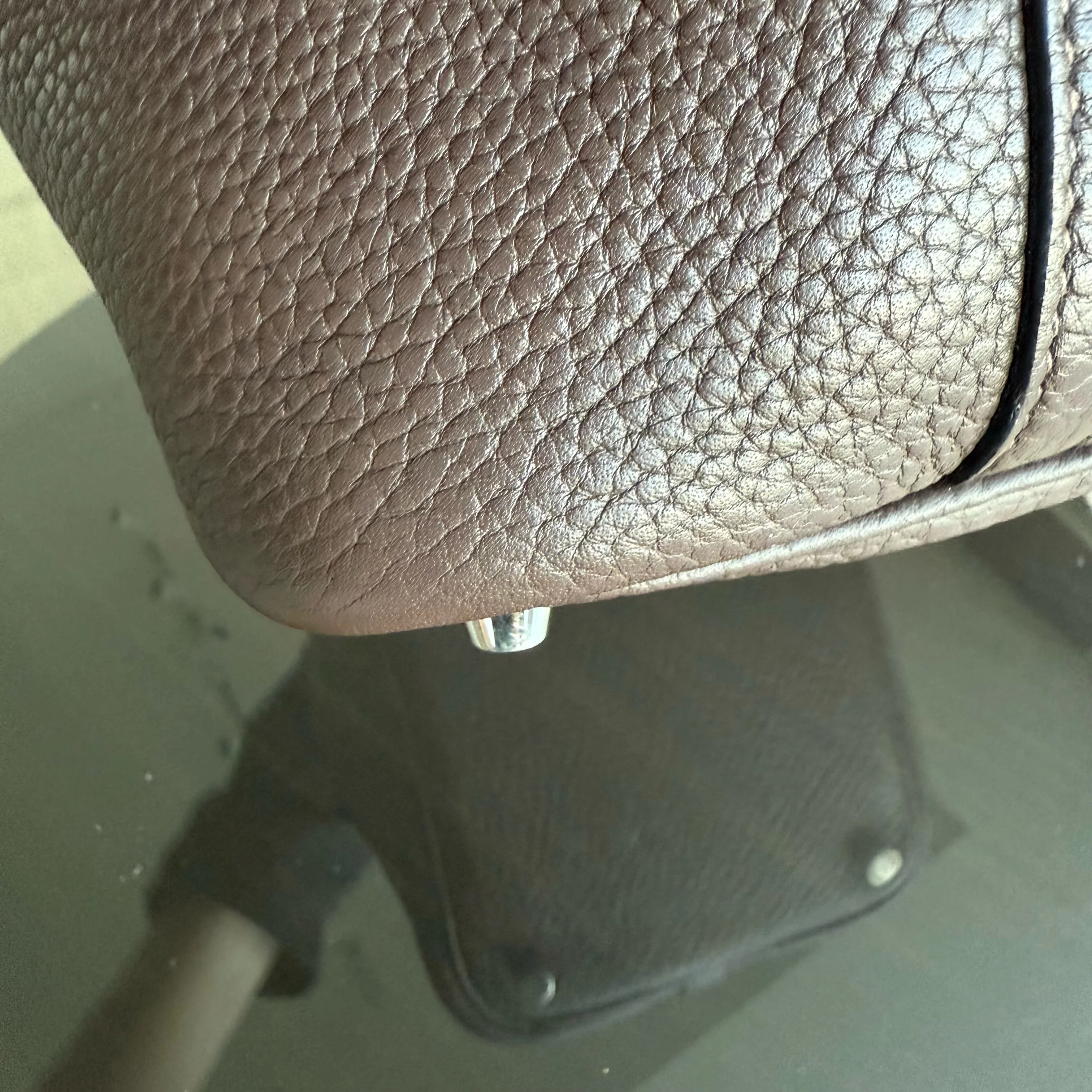 Hermes Picotin 18 - TC Clemence Leather Palladium Silver Hardware Stamp Square P